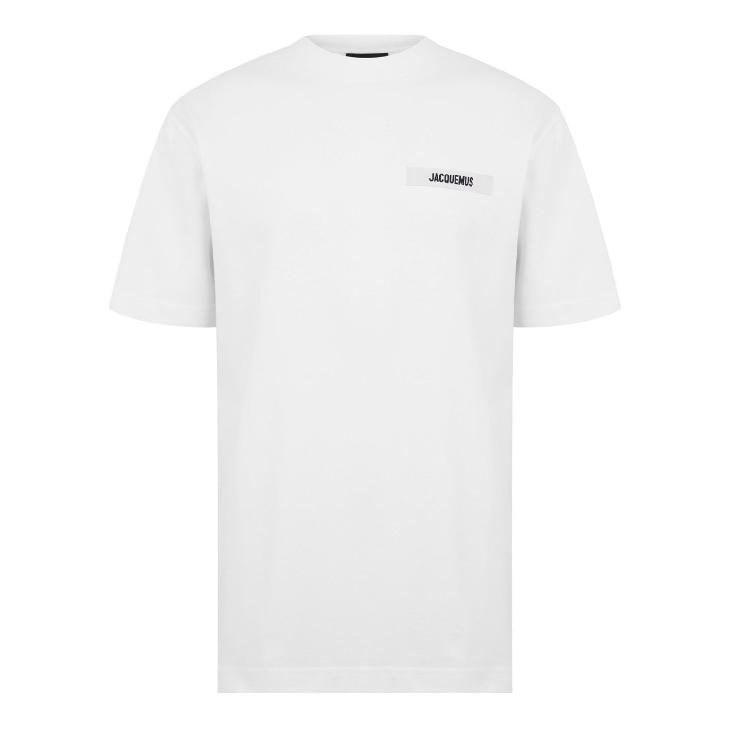 LUXURY HUB JACQUEMUS GROSGRAIN BRAND TAB TEE