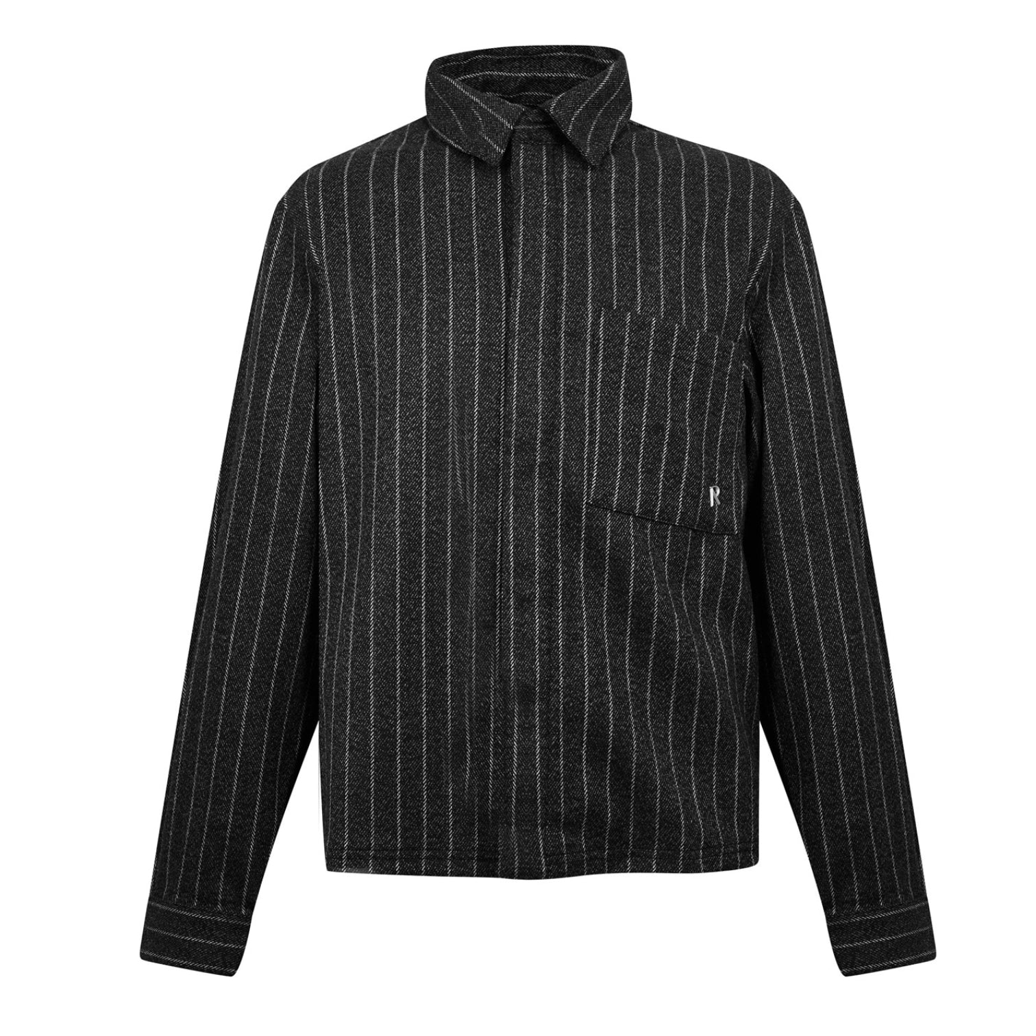 LUXURY HUB REPRESENT PINSTRIPE TAILORED SHIRT