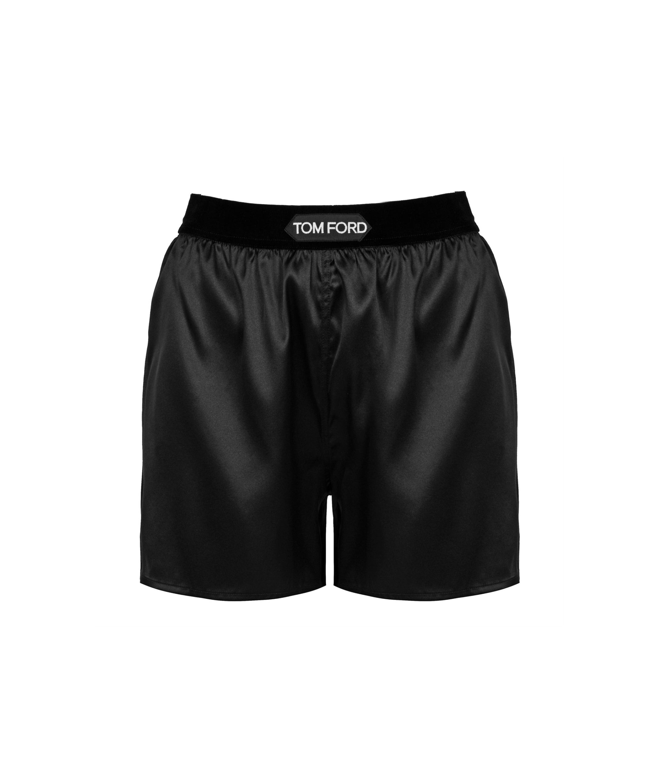 LUXURY HUB TOM FORD SILK SATIN SHORTS