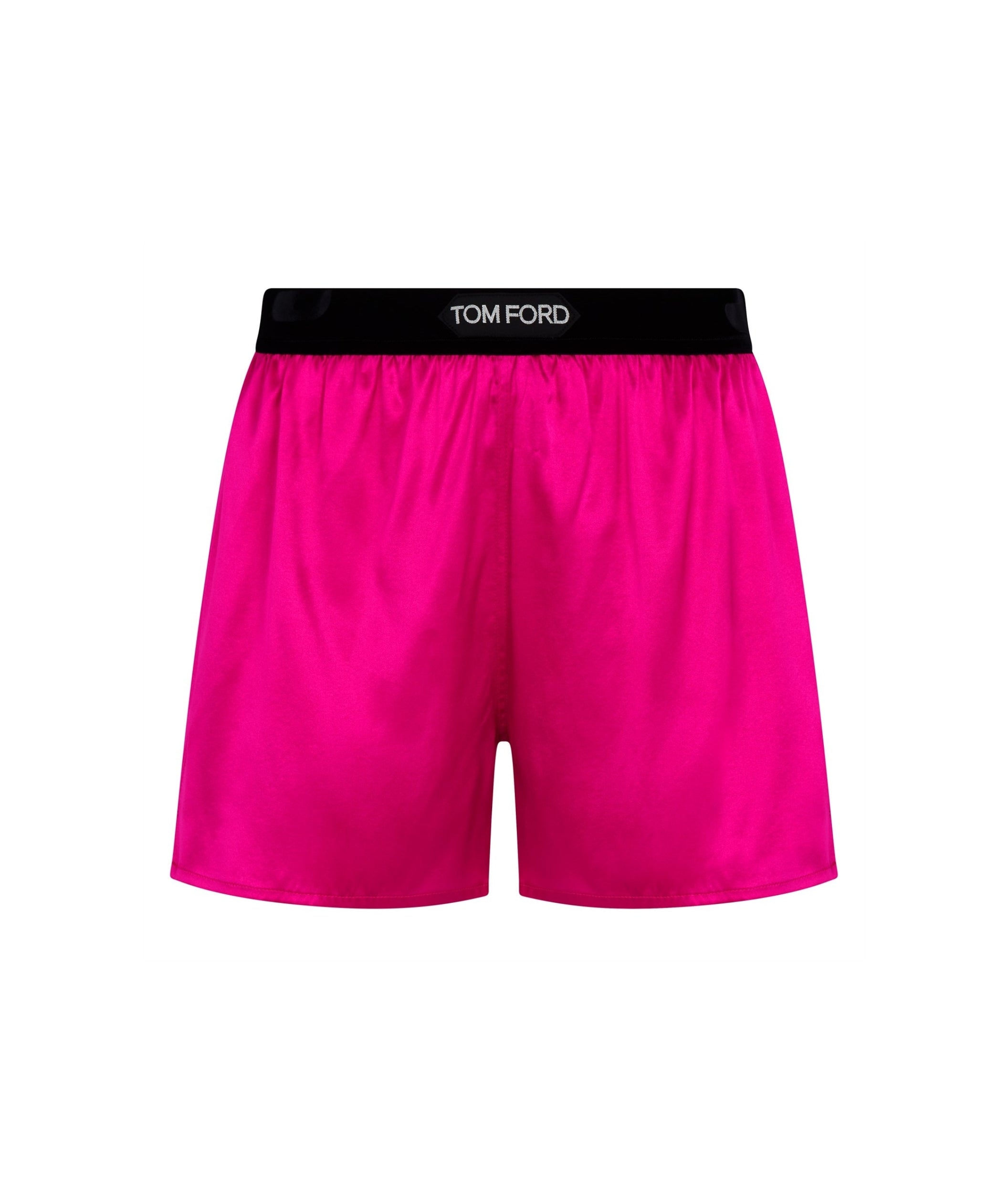 LUXURY HUB TOM FORD SILK SATIN SHORTS