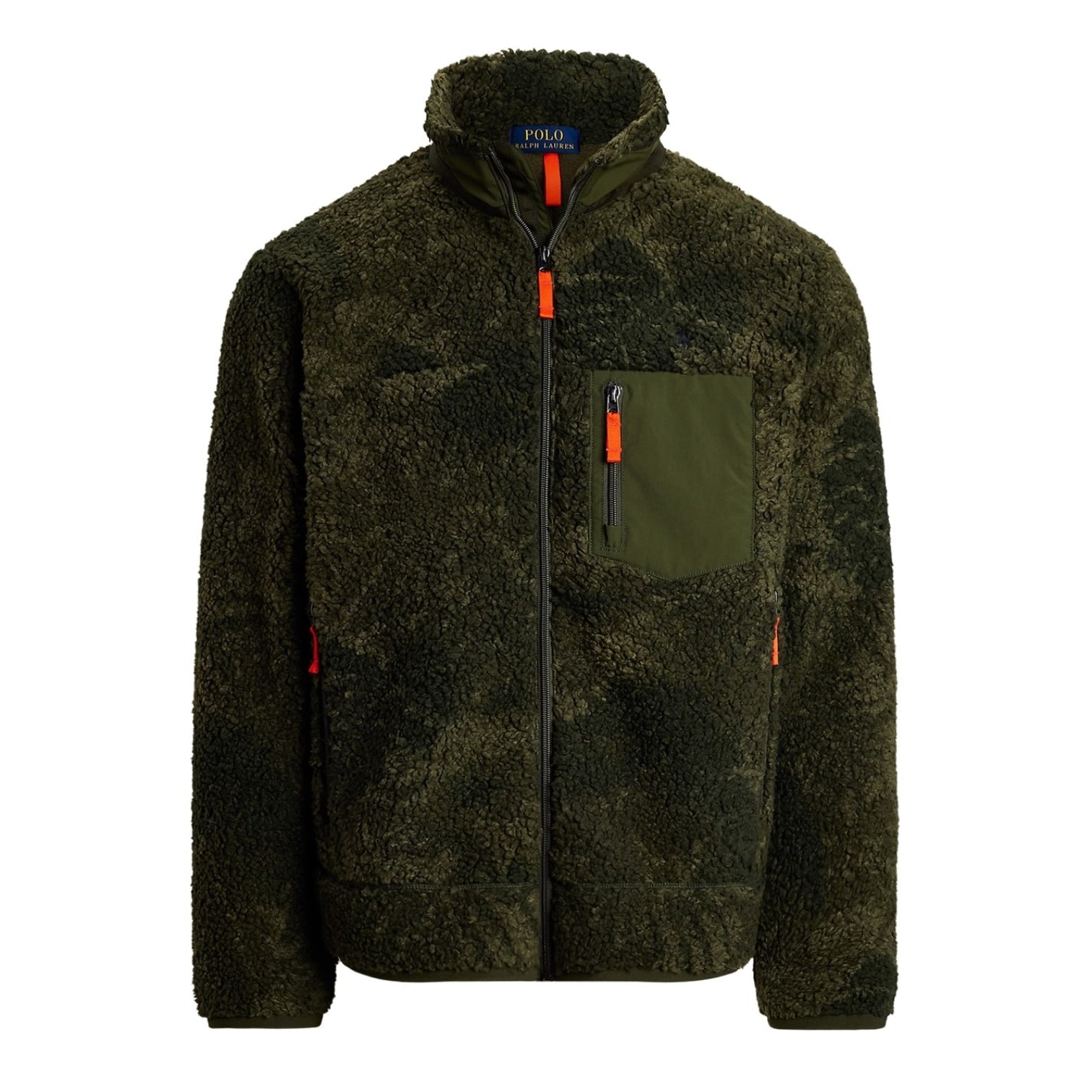 LUXURY HUB POLO RALPH LAUREN CAMO FULL ZIP FLEECE JACKET