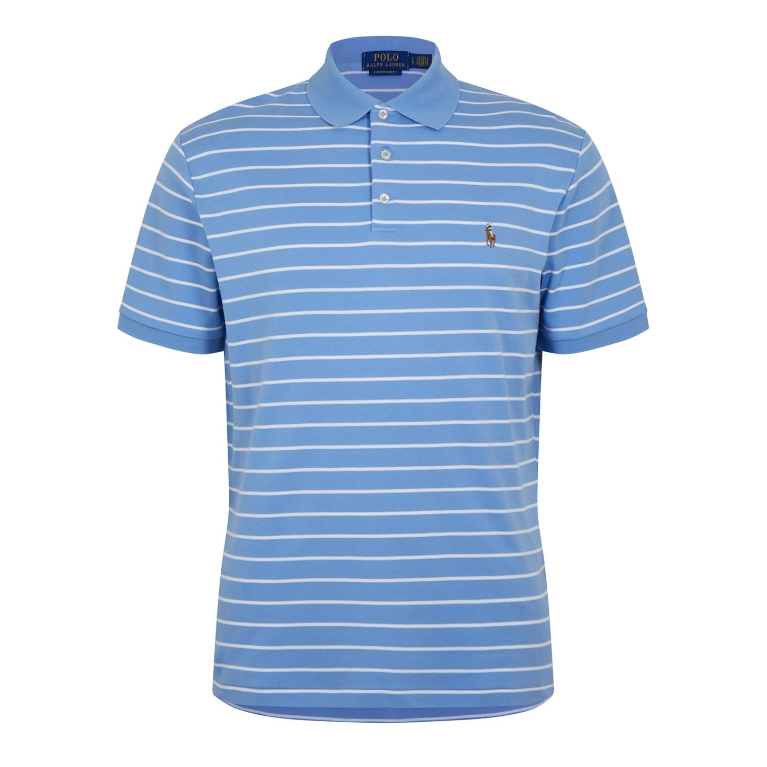 LUXURY HUB POLO RALPH LAUREN STRIPED POLO SHIRT