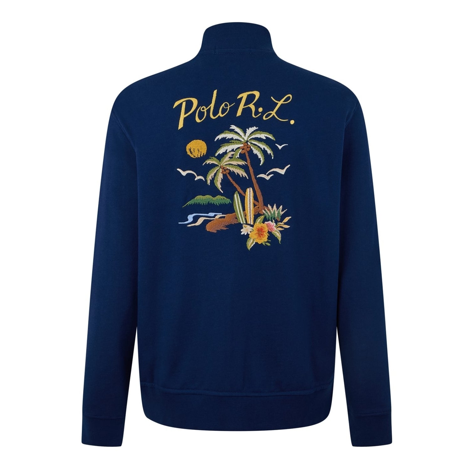LUXURY HUB POLO RALPH LAUREN PALM JERSEY TRACKSUIT JACKET