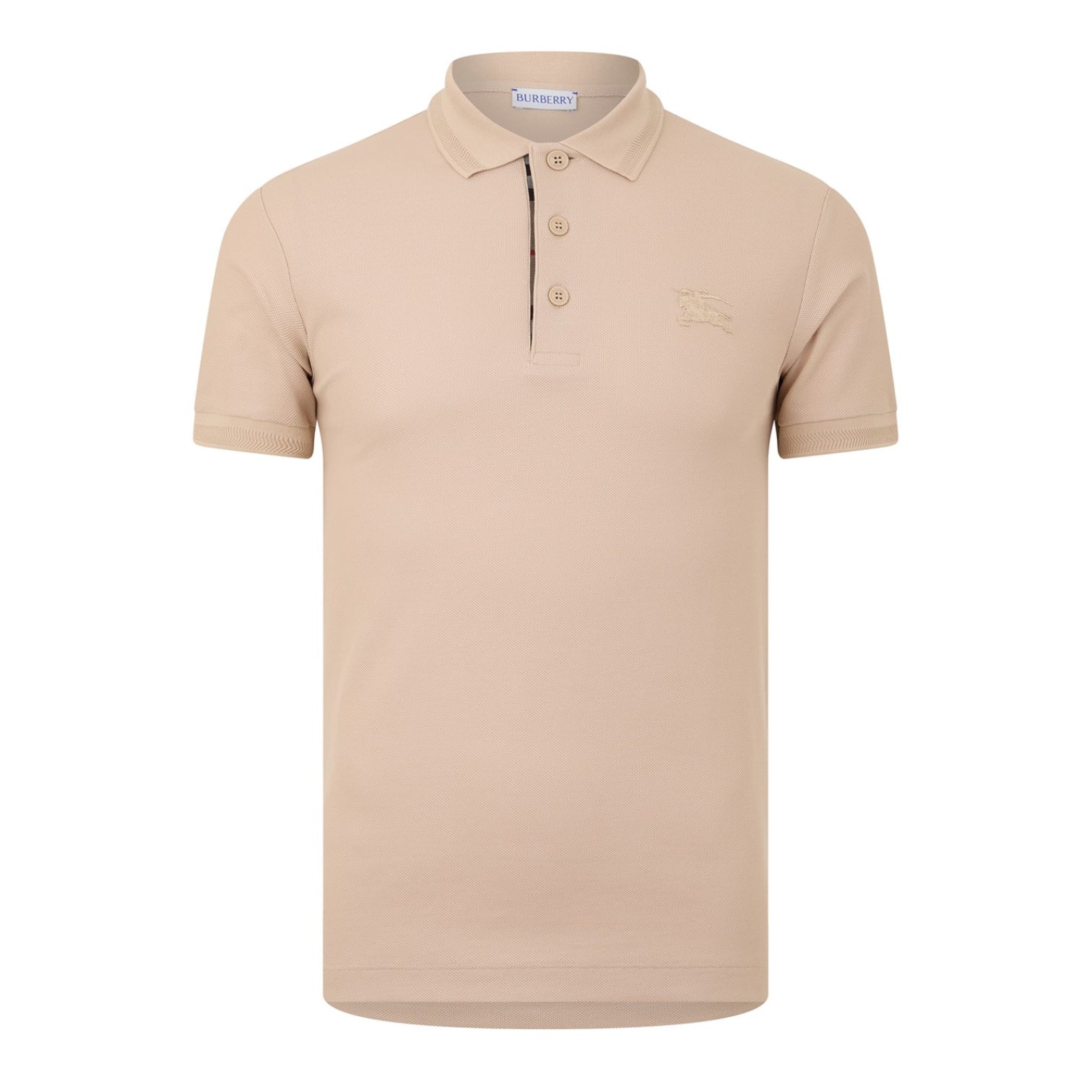 LUXURY HUB BURBERRY SHORT SLEEVE POLO SHIRT