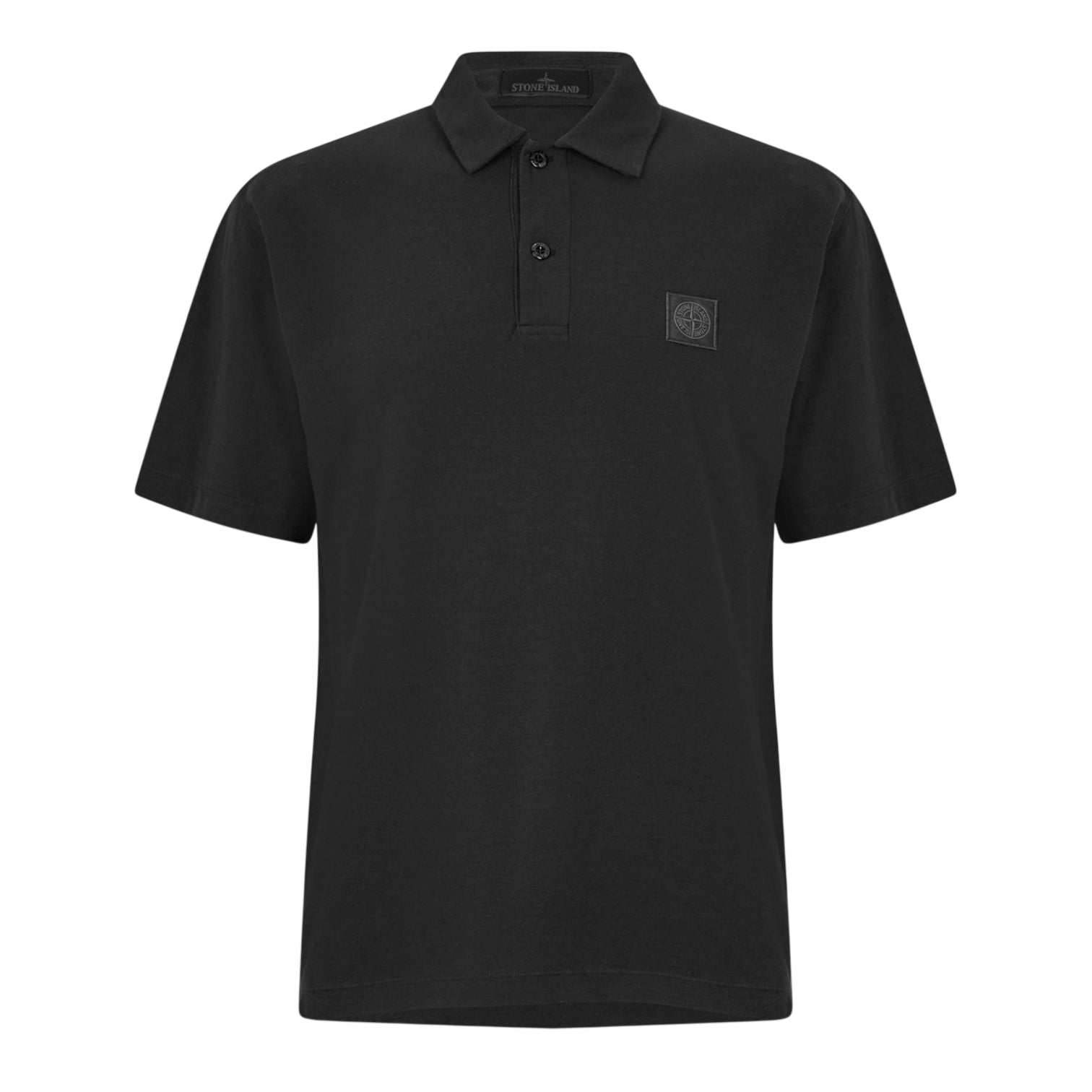 LUXURY HUB STONE ISLAND GHOST GHOST SHORT SLEEVE POLO SHIRT