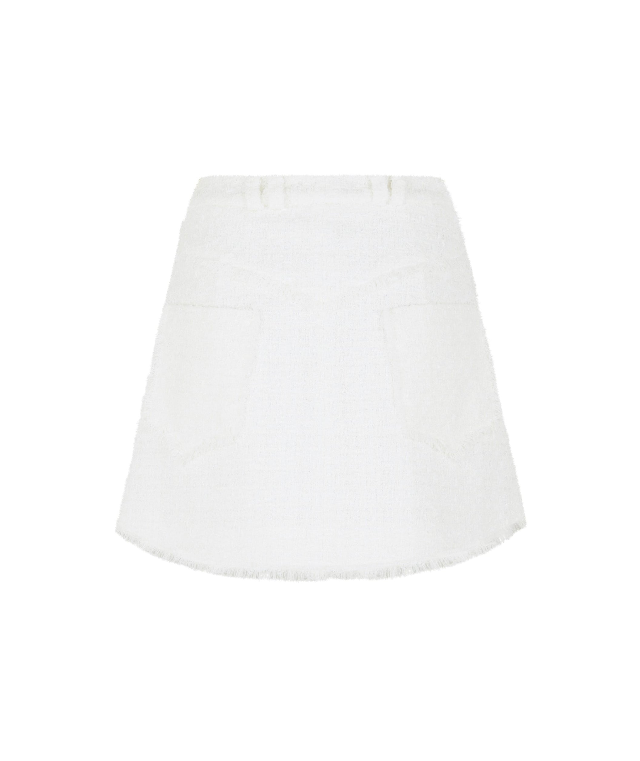LUXURY HUB BALMAIN TWEED MINI SKIRT