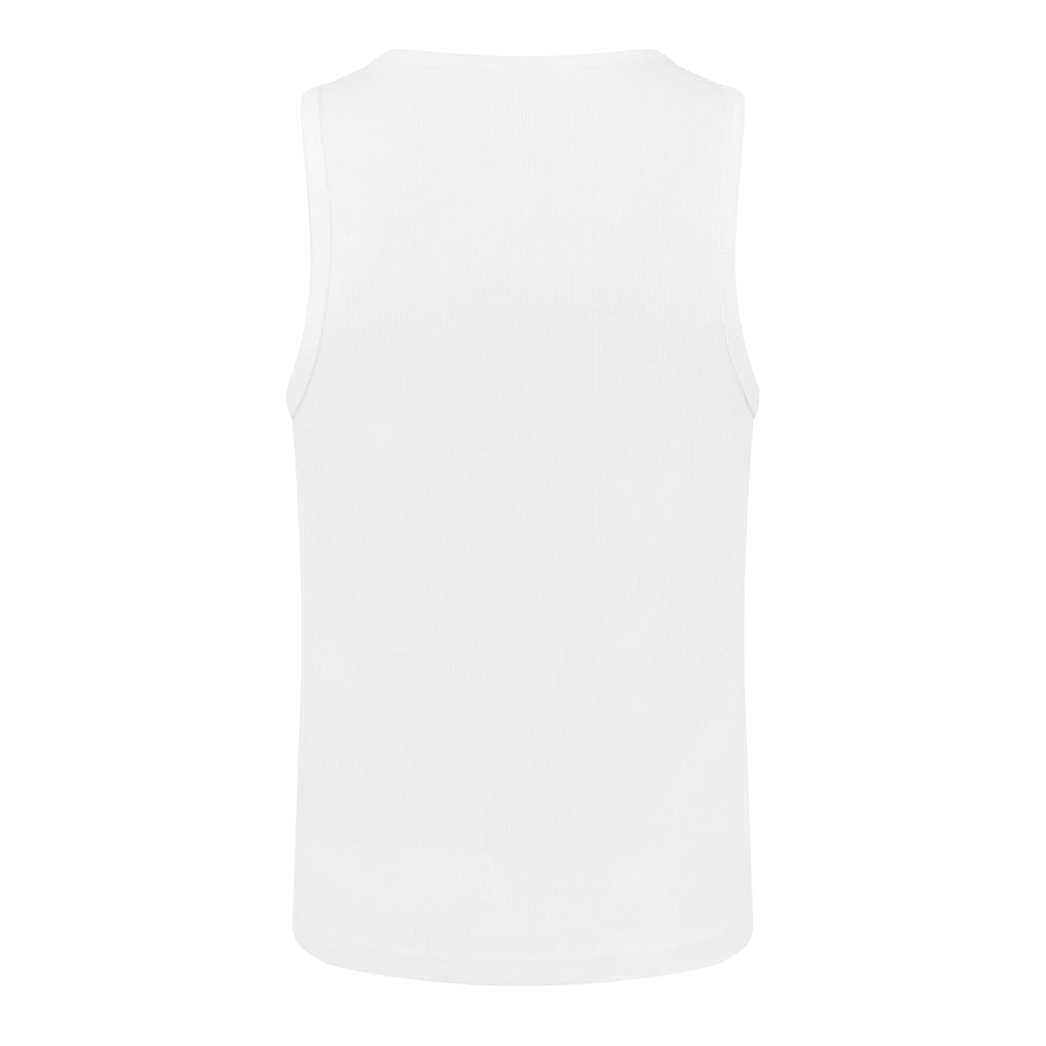 LUXURY HUB CASABLANCA CASA RIBBED TANK TOP