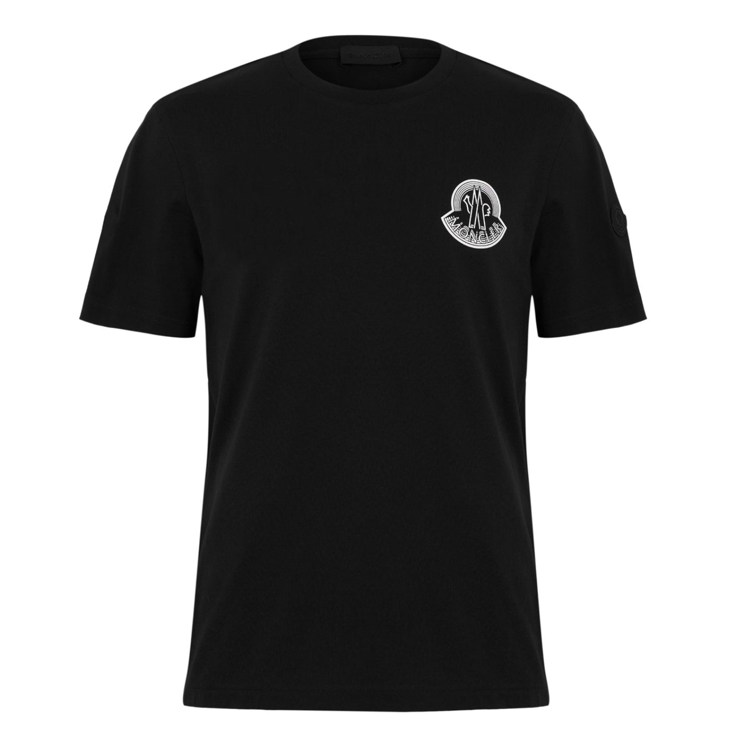 LUXURY HUB MONCLER MEN'S MB LOGO TEE