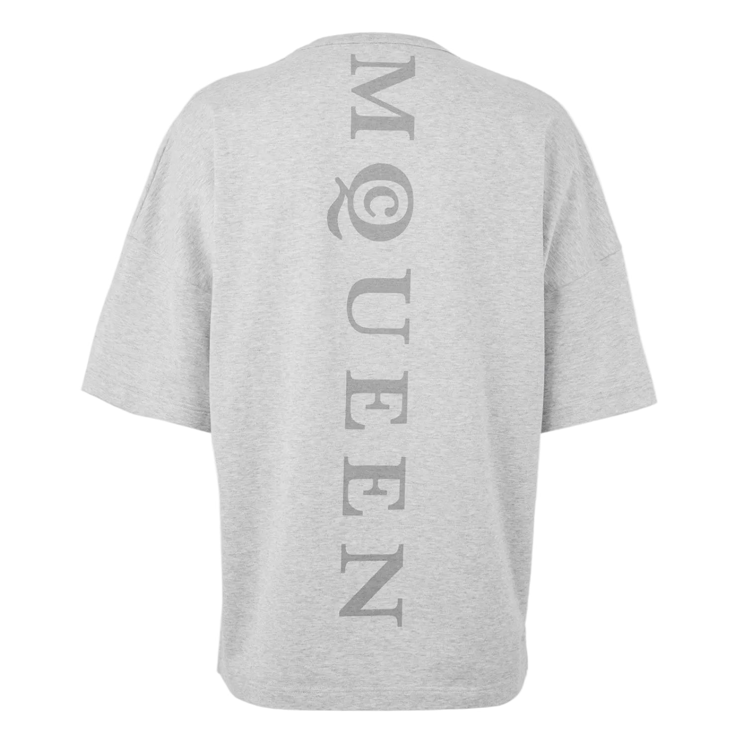 LUXURY HUB ALEXANDER MCQUEEN MEN'S COTTON OVERSIZED TEE