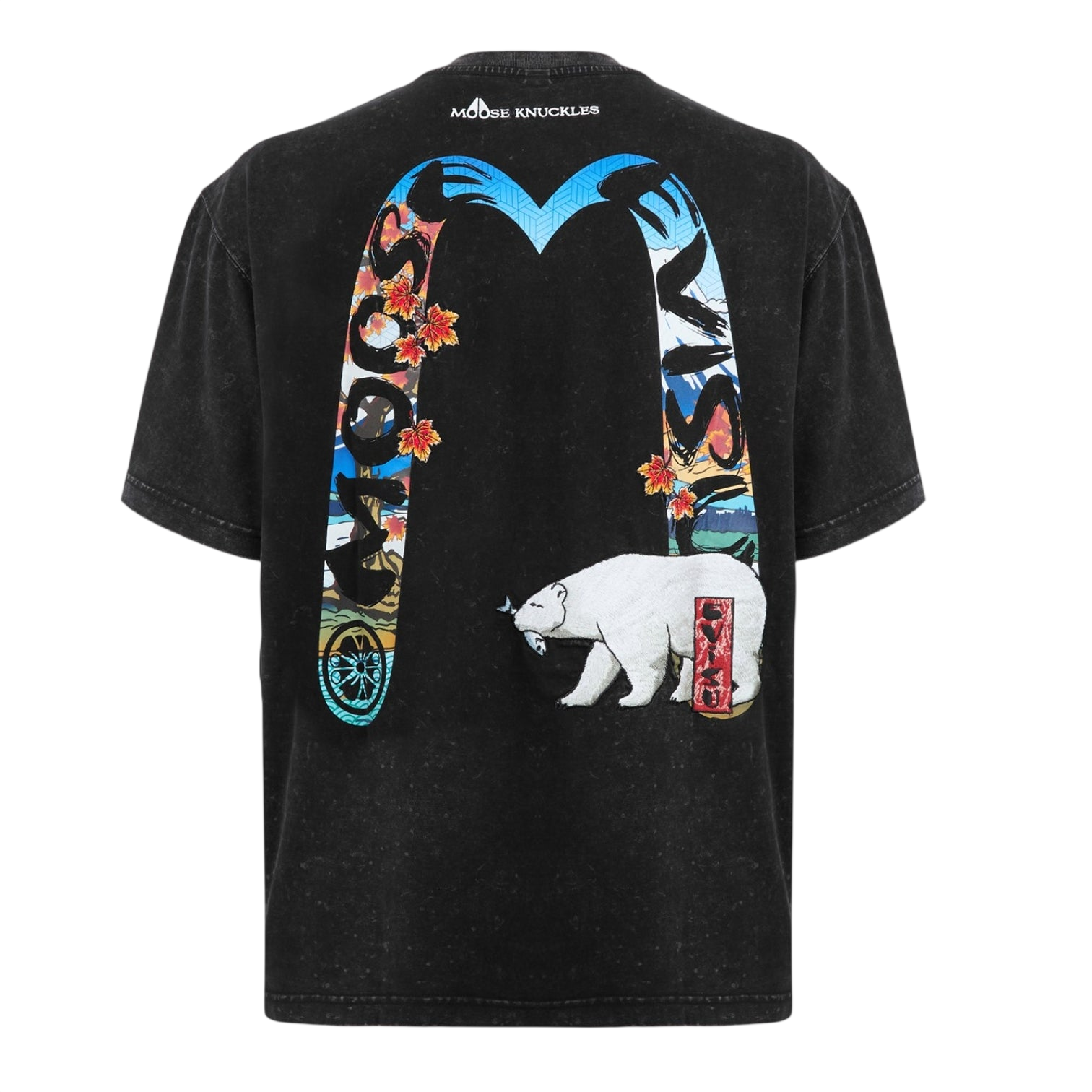 LUXURY HUB MOOSE KNUCKLES MENS X EVISU TEE