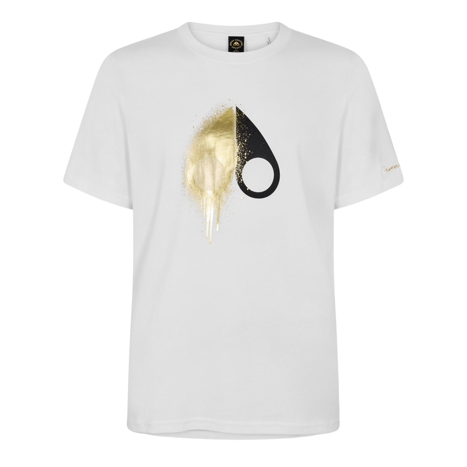 LUXURY HUB MOOSE KNUCKLES MEN'S AUGUST GOLD TEE