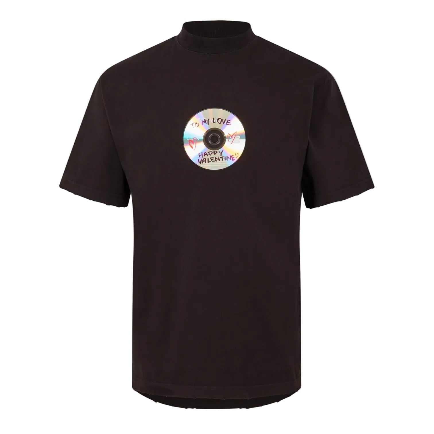 LUXURY HUB BALENCIAGA HAPPY VALENTINES TEE