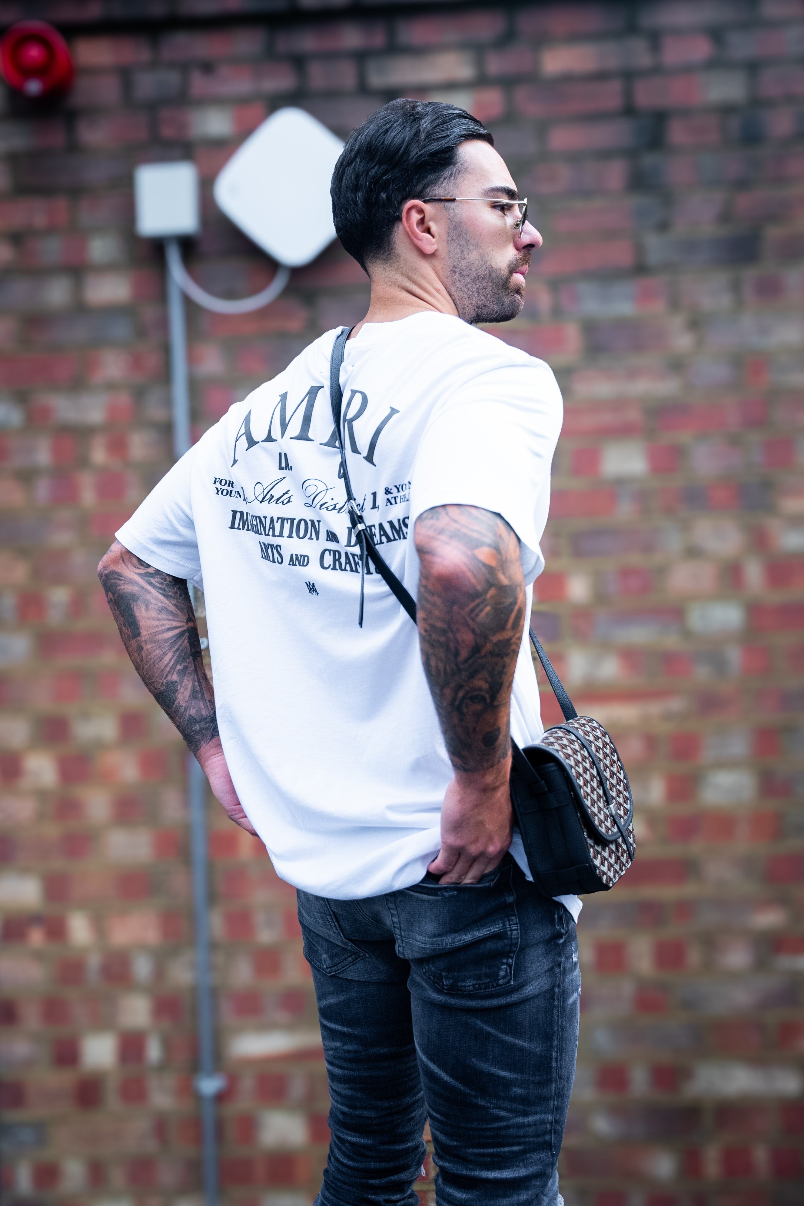LUXURY HUB AMIRI ART DISTRICT TEE