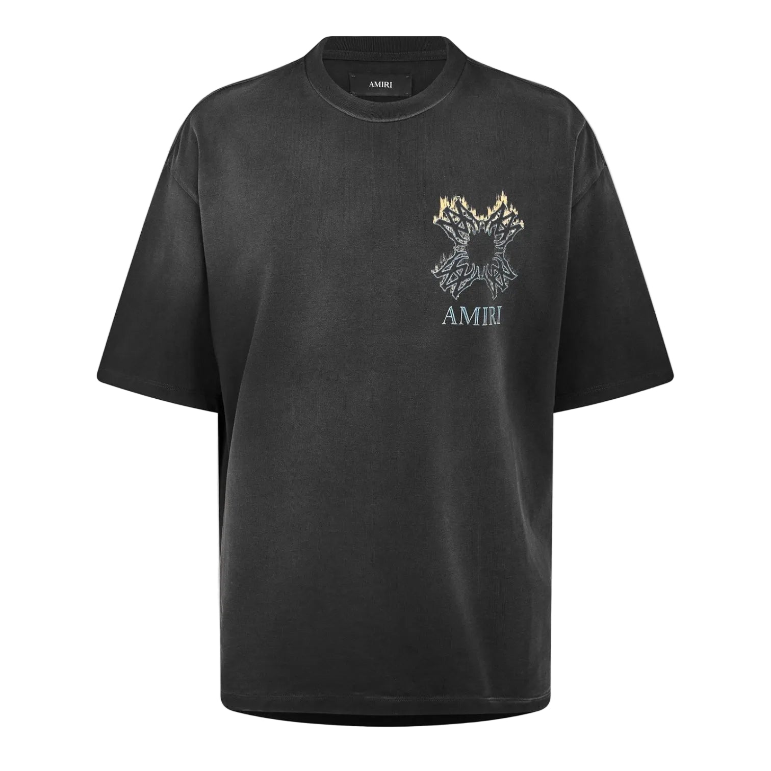 LUXURY HUB AMIRI MEN'S MA QUAD OVERSIZED T-SHIRT