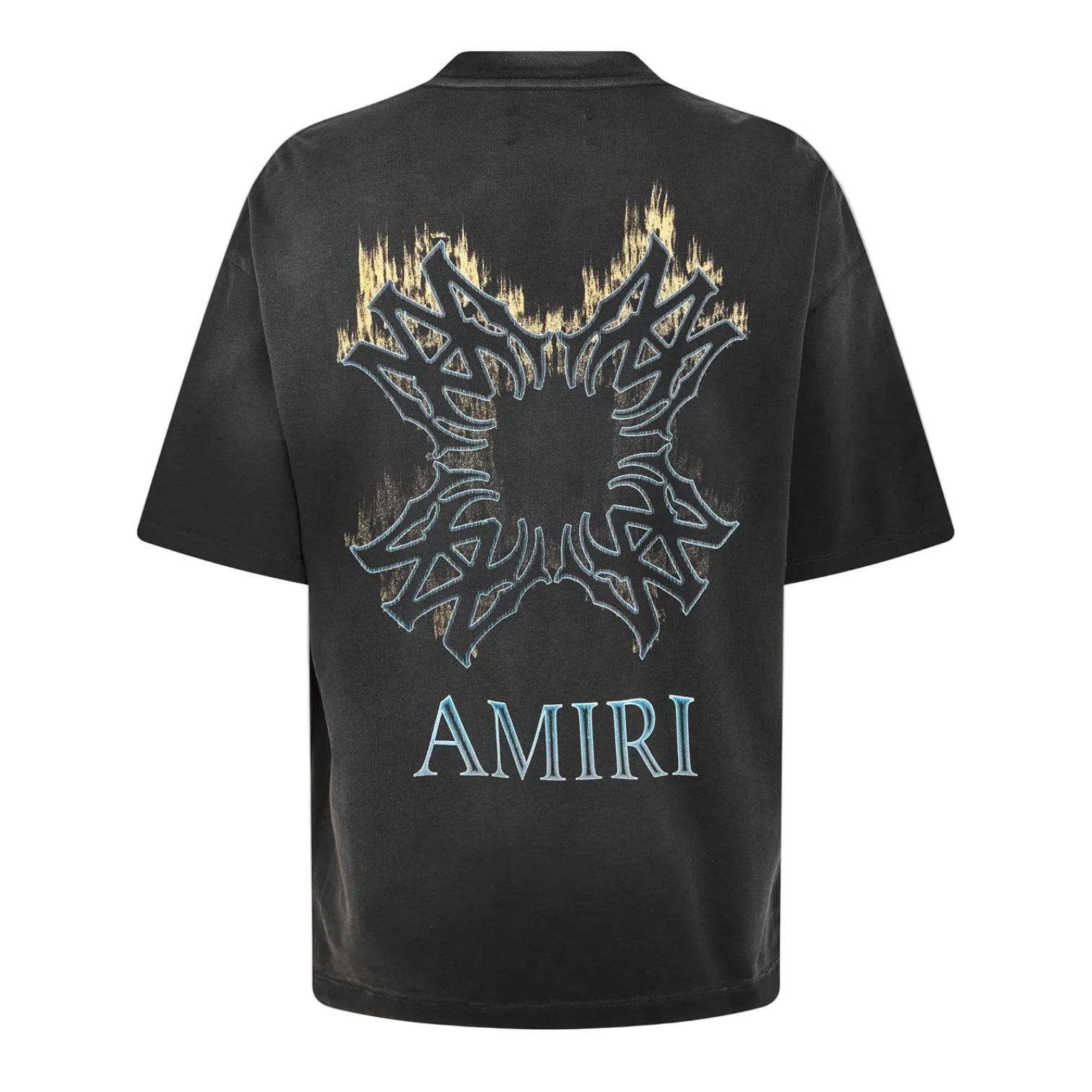 LUXURY HUB AMIRI MEN'S MA QUAD OVERSIZED T-SHIRT
