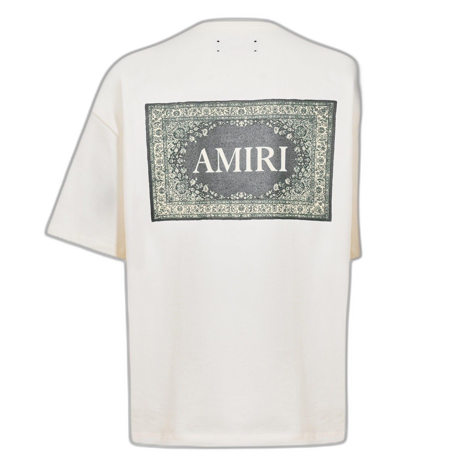 LUXURY HUB AMIRI MEN'S BANDANA OVERSIZED T-SHIRT