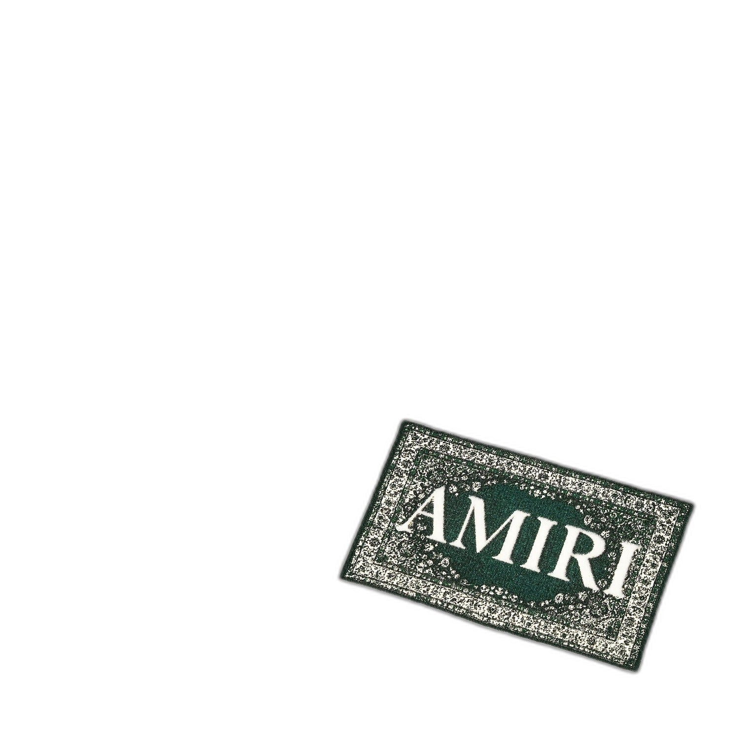LUXURY HUB AMIRI MEN'S BANDANA OVERSIZED T-SHIRT