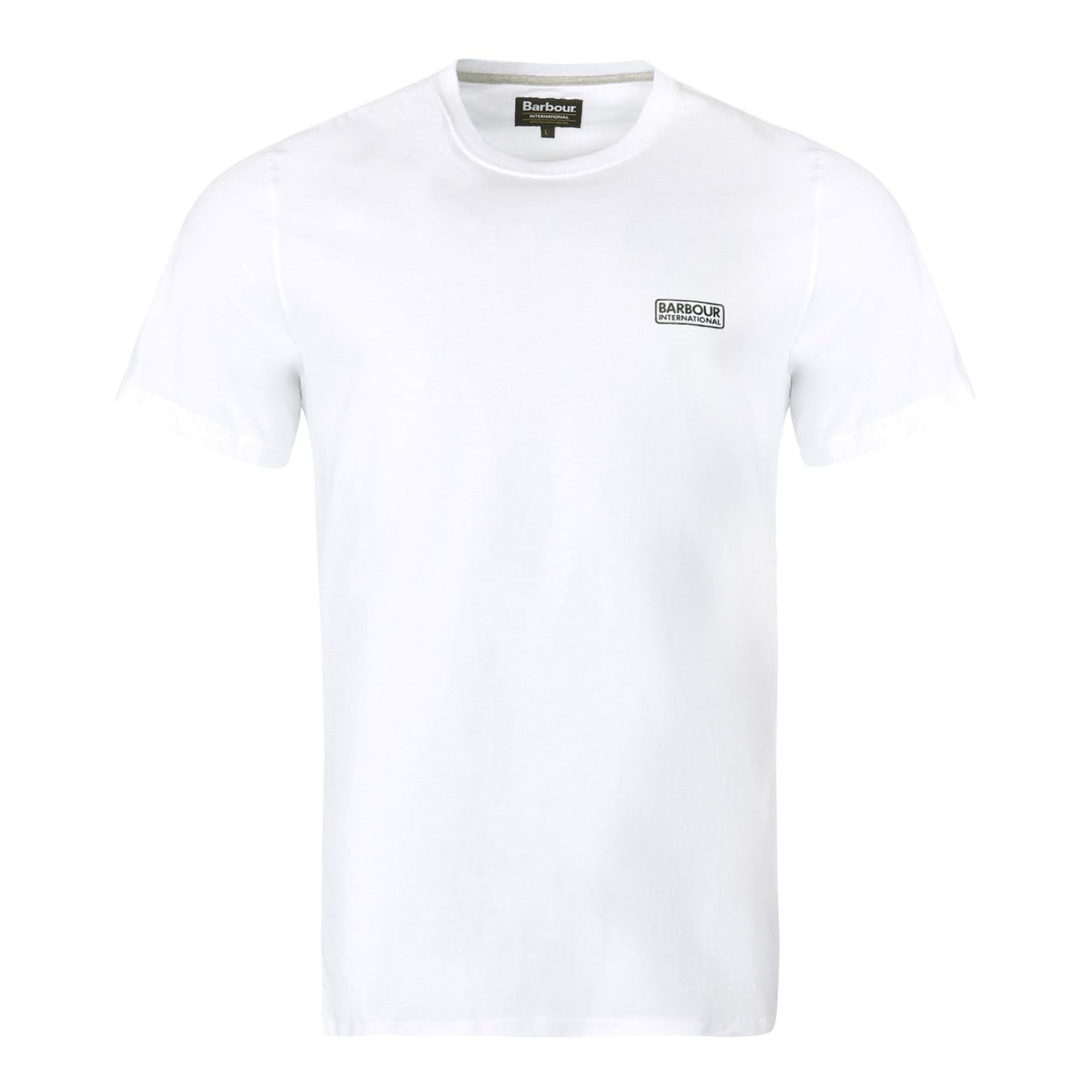 LUXURY HUB BARBOUR INTERNATIONAL SMALL LOGO TEE