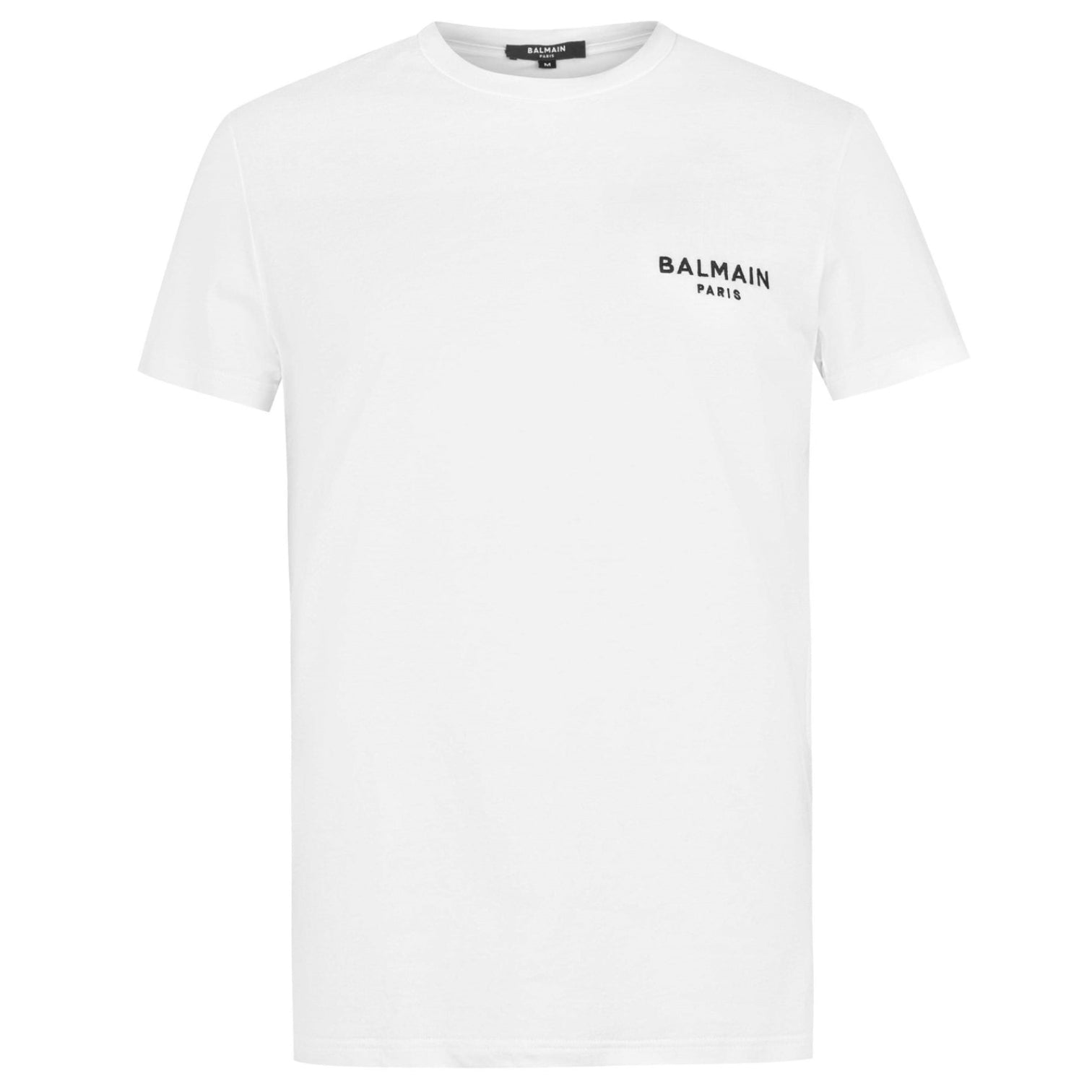 LUXURY HUB BALMAIN CHEST LOGO TEE