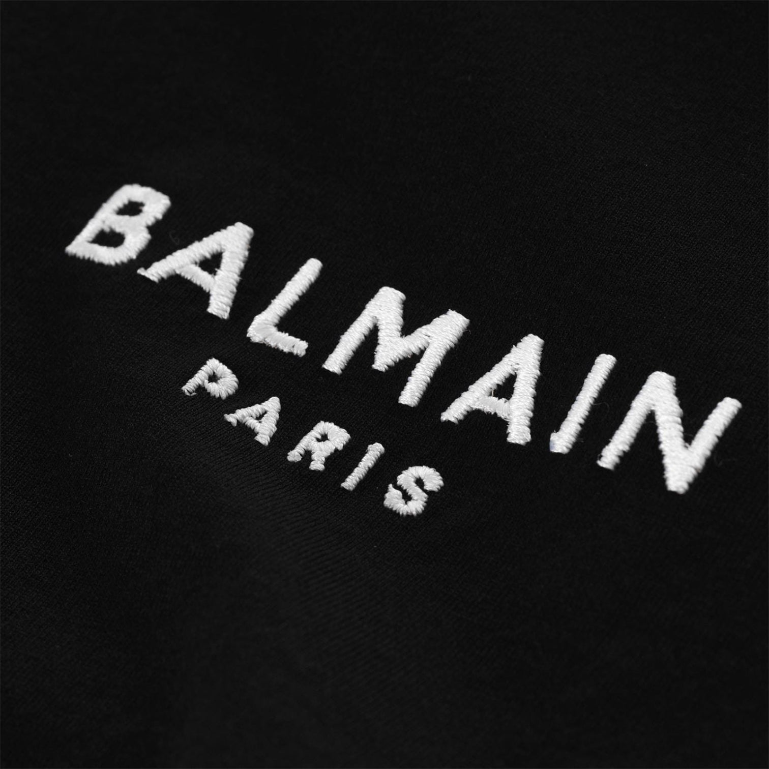 LUXURY HUB BALMAIN CHEST LOGO TEE