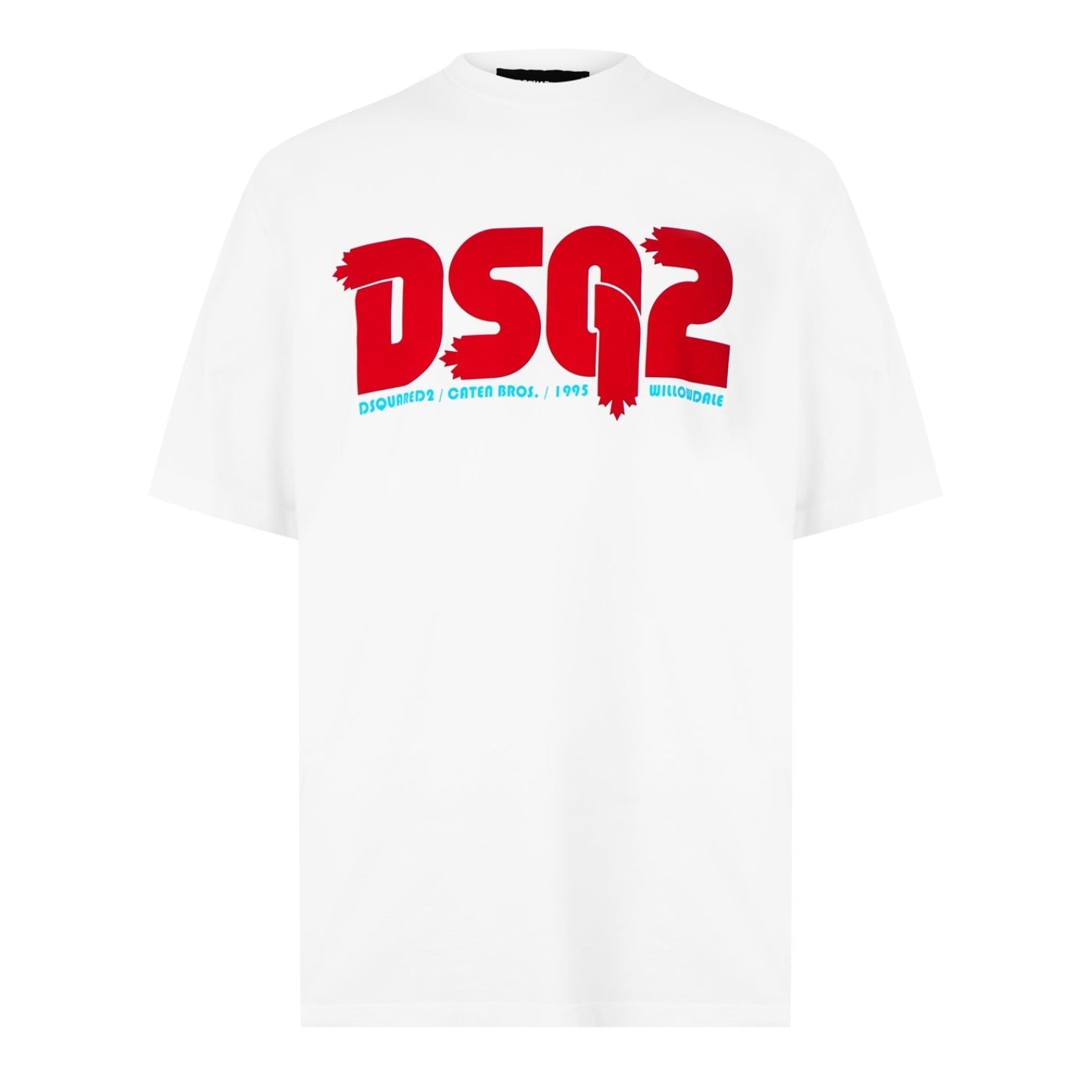 LUXURY HUB DSQUARED2 DSQ2 REGULAR FIT TEE