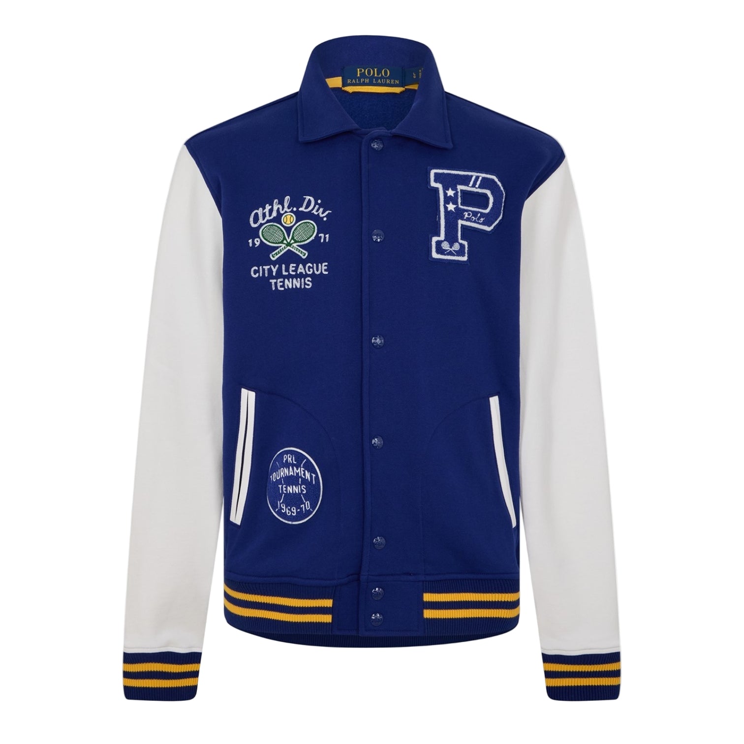 LUXURY HUB POLO RALPH LAUREN POLO VARSITY JACKET SN05