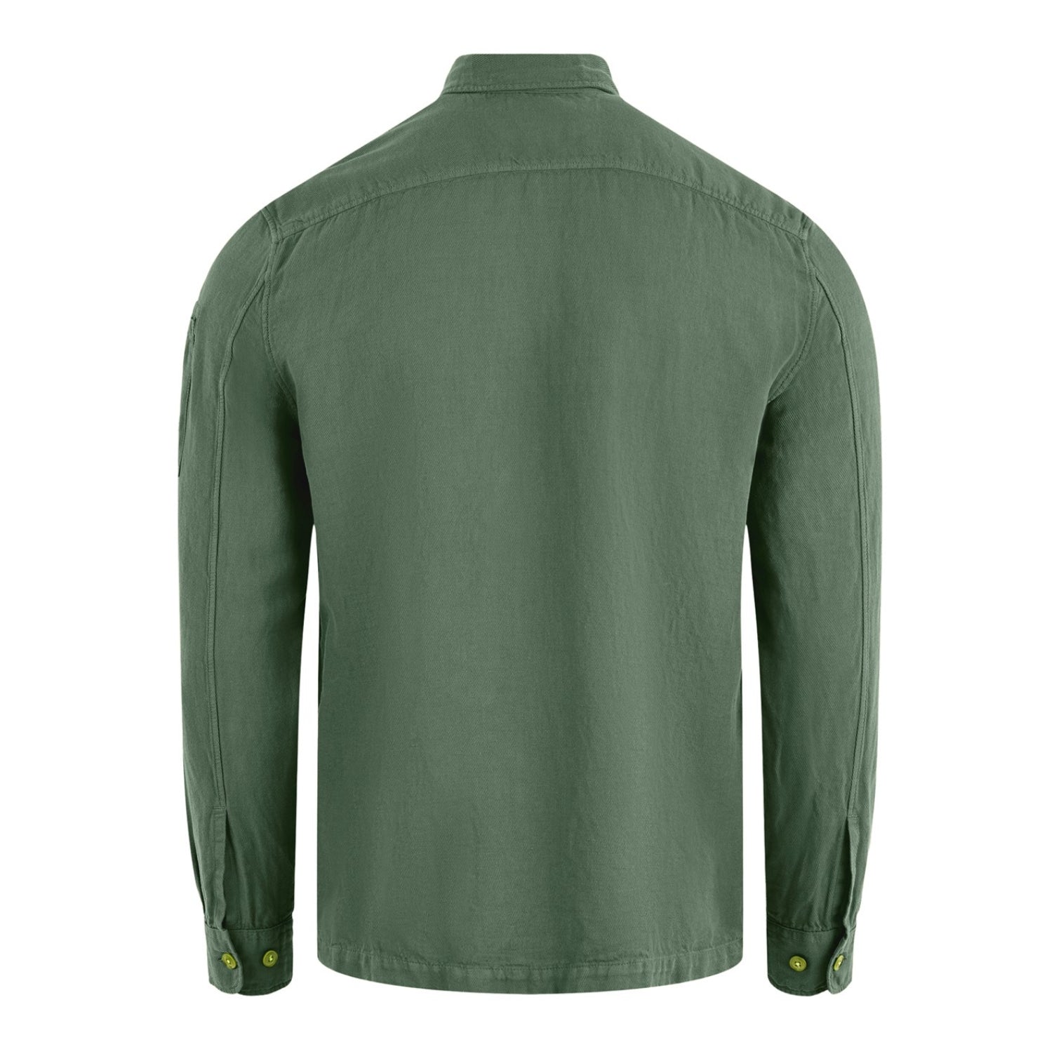 LUXURY HUB CP COMPANY MEN'S LINEN COTTON BLEND OVERSHIRT