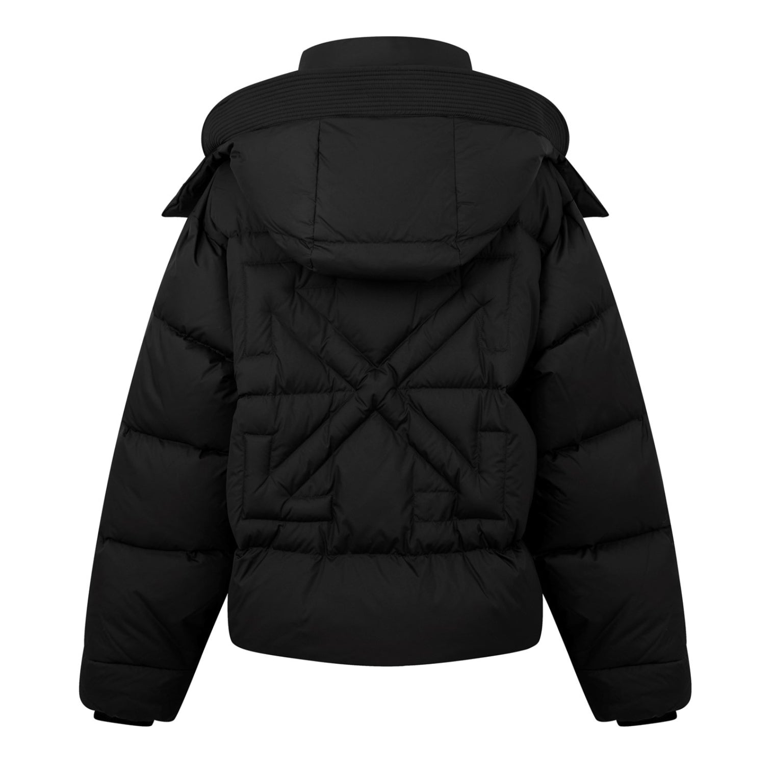 LUXURY HUB OFF WHITE OFF PEACH PUFFER