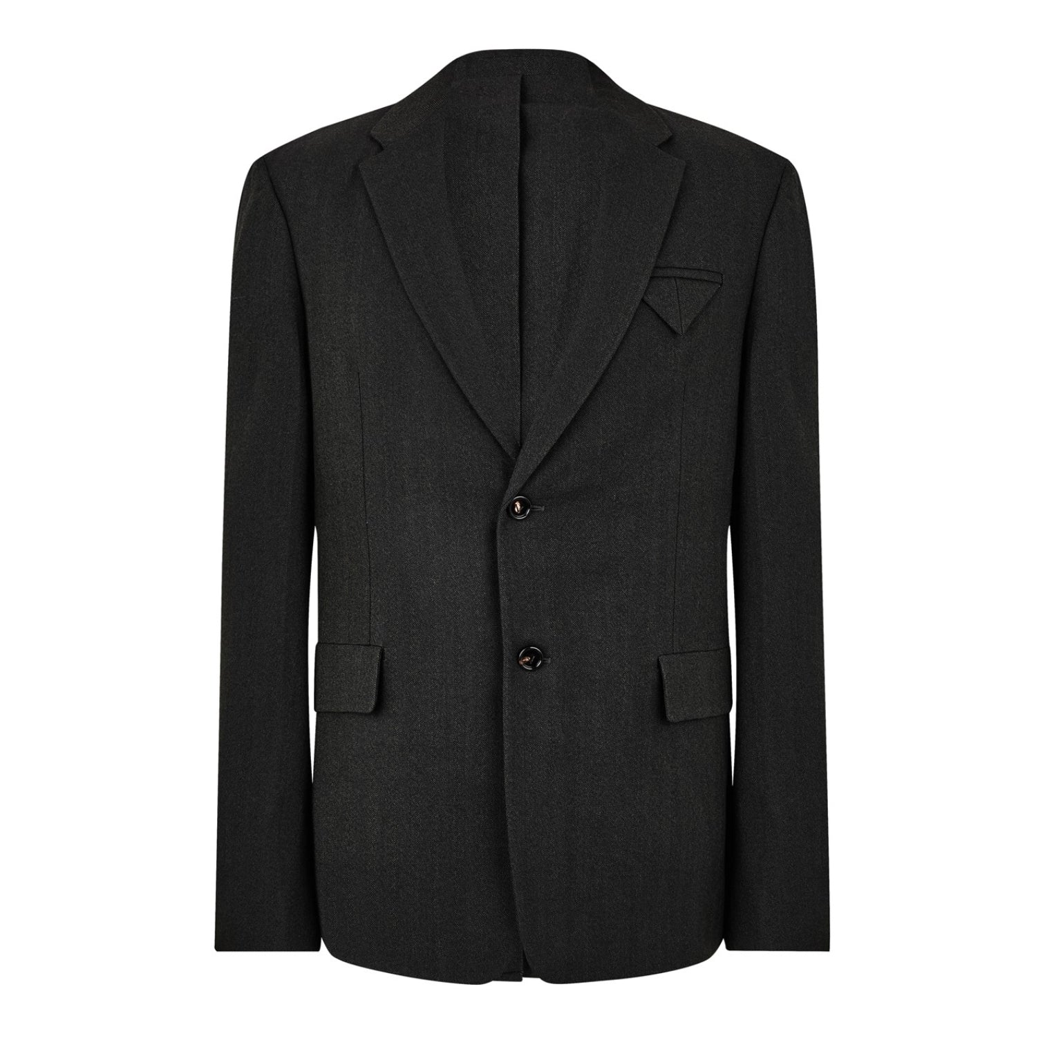 LUXURY HUB BOTTEGA VENETA BV HERRINGBONE BLAZER