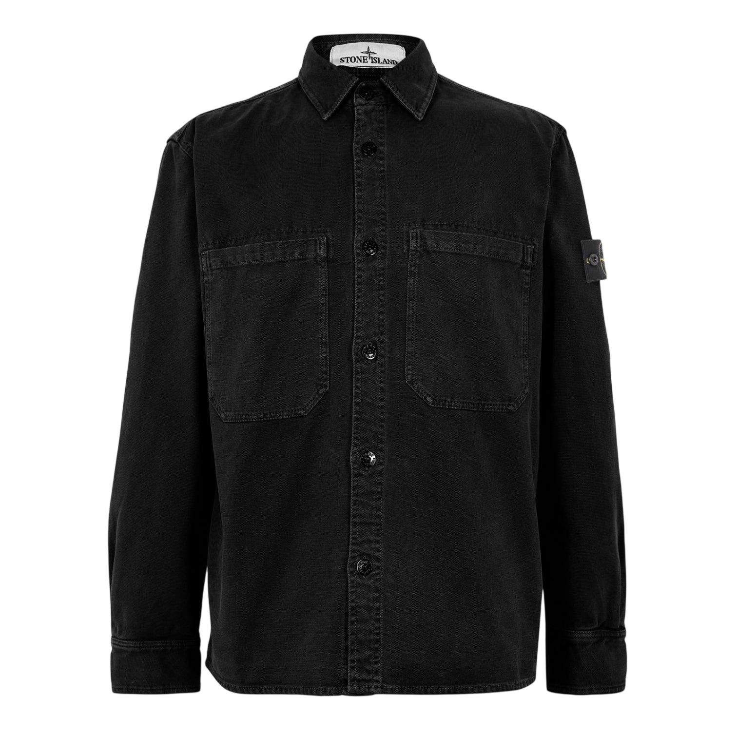 LUXURY HUB STONE ISLAND MEN'S BUTTON OVERSHIRT