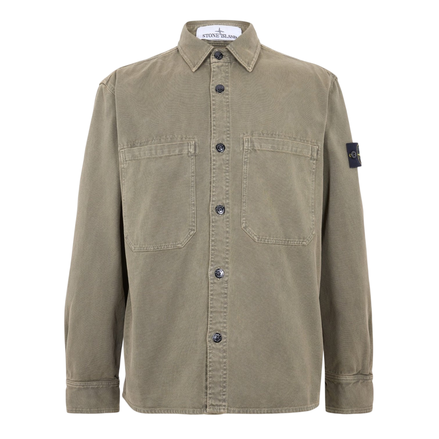LUXURY HUB STONE ISLAND MEN'S BUTTON OVERSHIRT