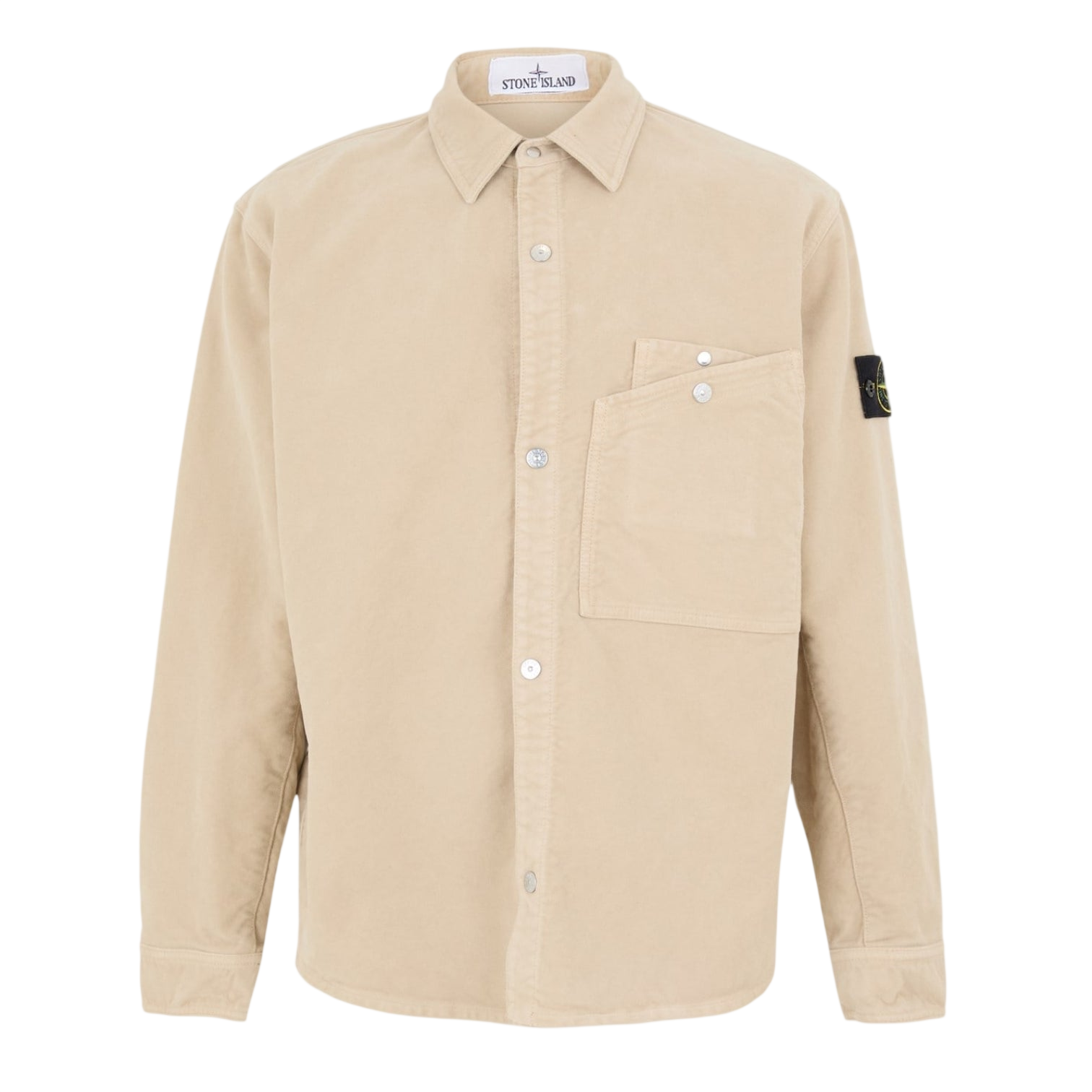 LUXURY HUB STONE ISLAND MEN'S MSKIN OVERSHIRT