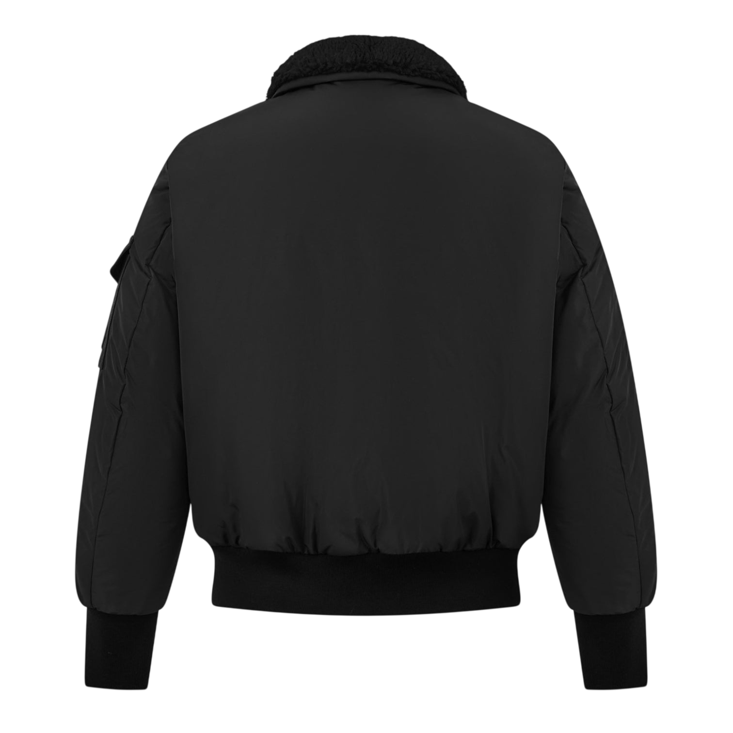 LUXURY HUB MONCLER MEN'S QUILTED DOWN FILL TECHNICAL BOMBER JACKET