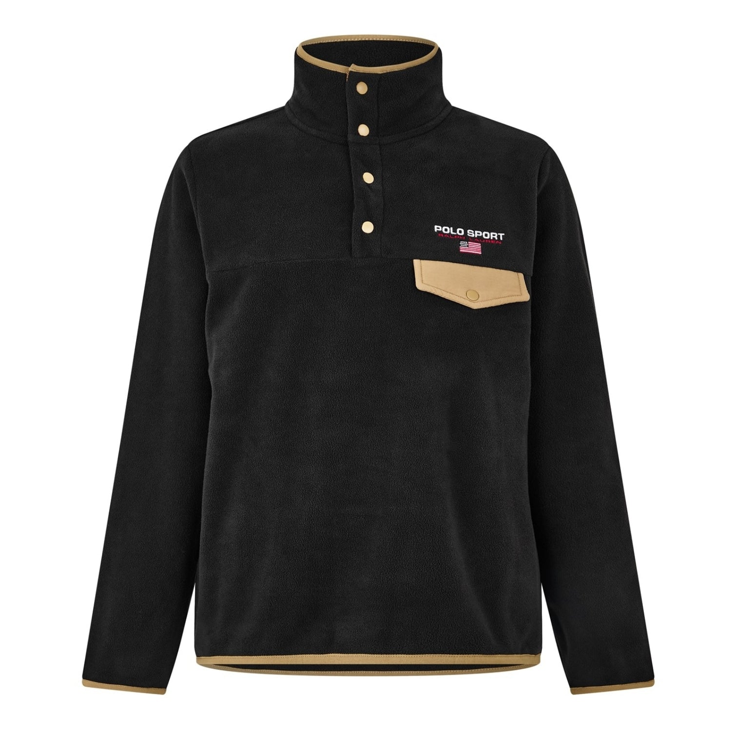 LUXURY HUB POLO SPORT BY RALPH LAUREN HALF BUTTON FLEECE
