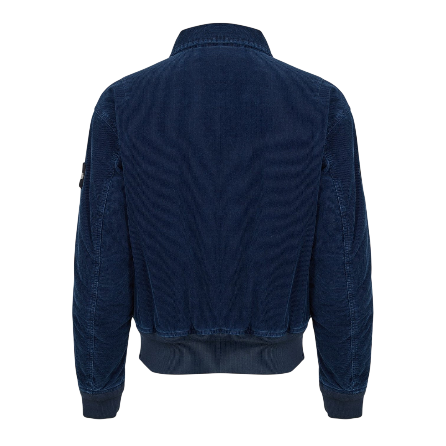 LUXURY HUB STONE ISLAND MEN'S MICRO CORDUROY DENIM RESEARCH COTTON LONG SLEEVE COACH JACKET