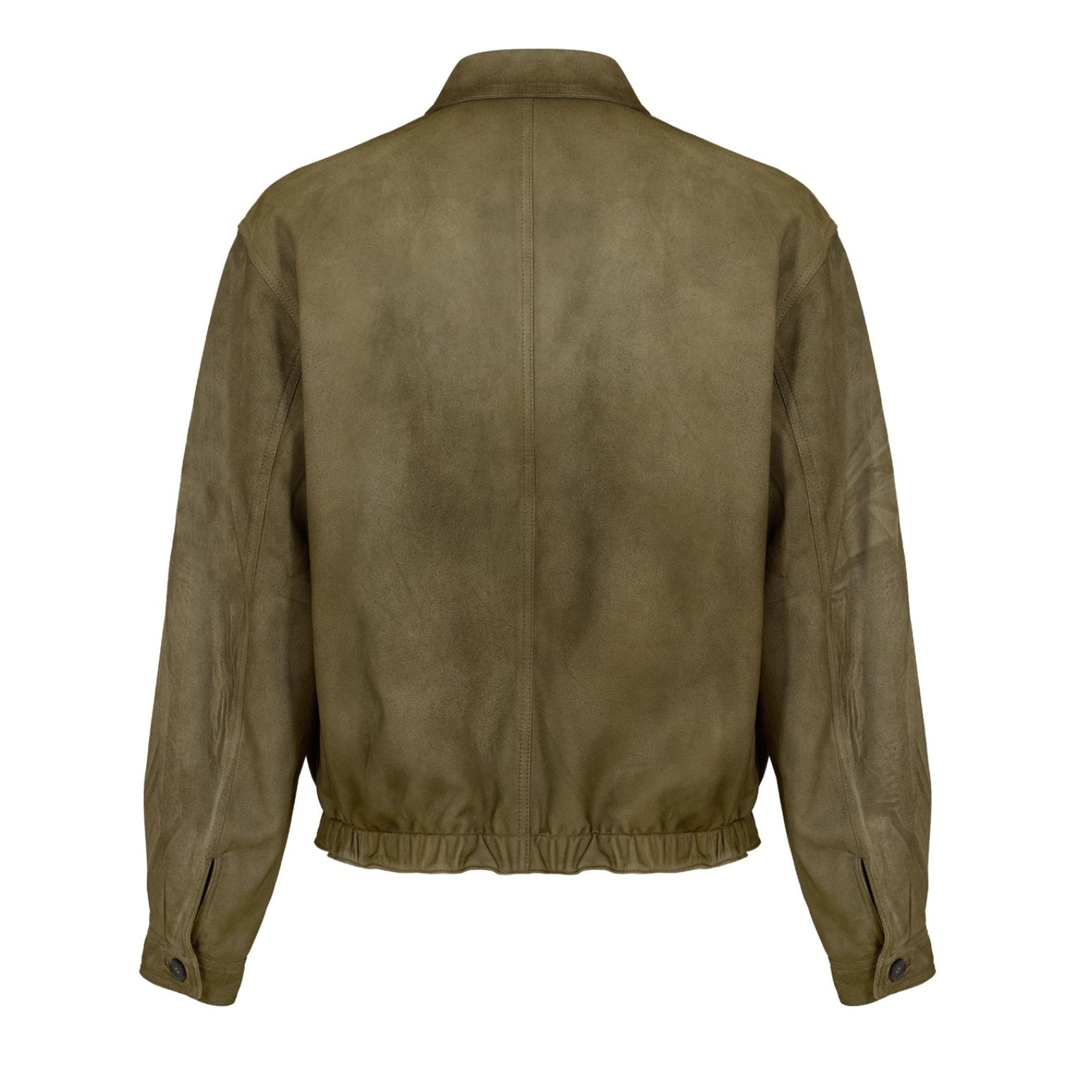 LUXURY HUB PRADA MEN'S SUEDE LEATHER JACKET