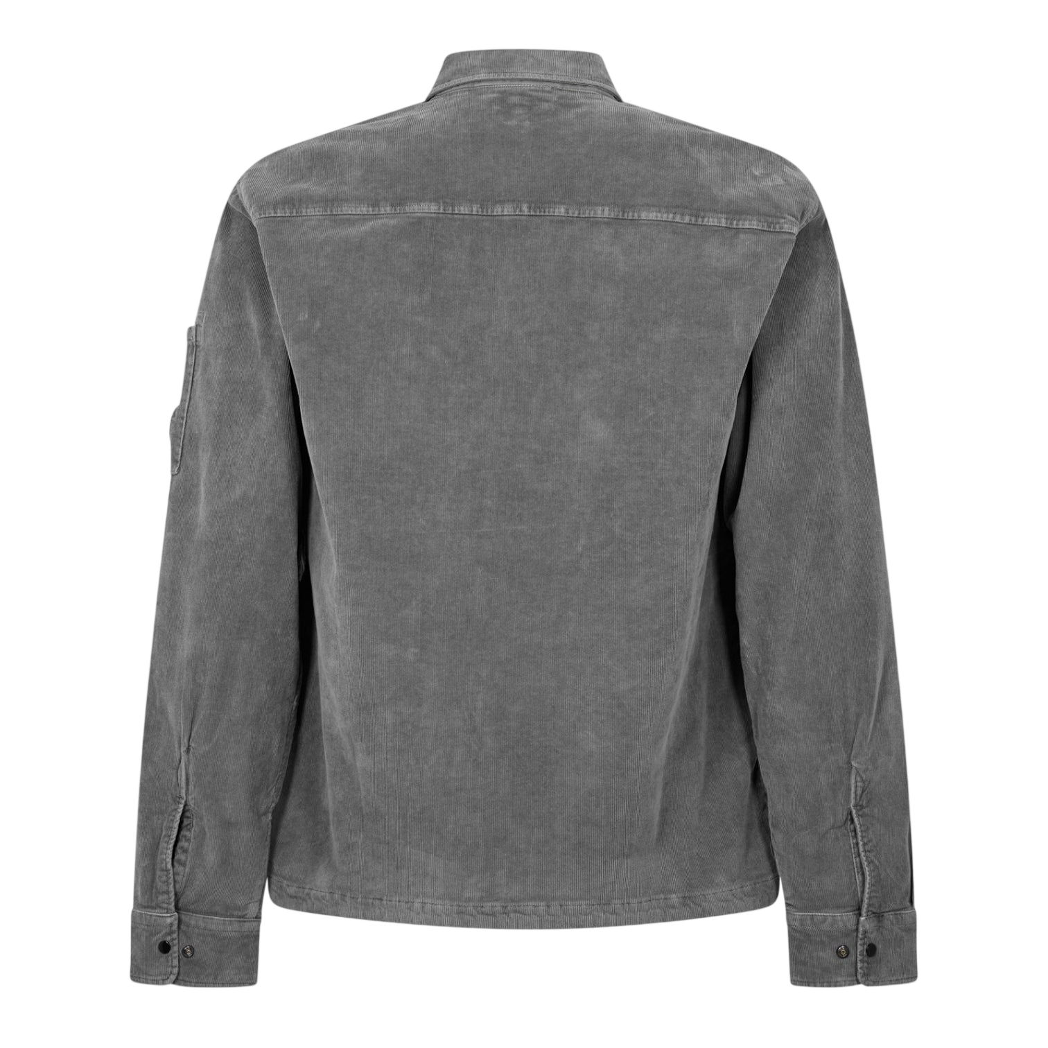 LUXURY HUB CP COMPANY MEN'S CORDUROY LONG SLEEVE ZIP OVERSHIRT