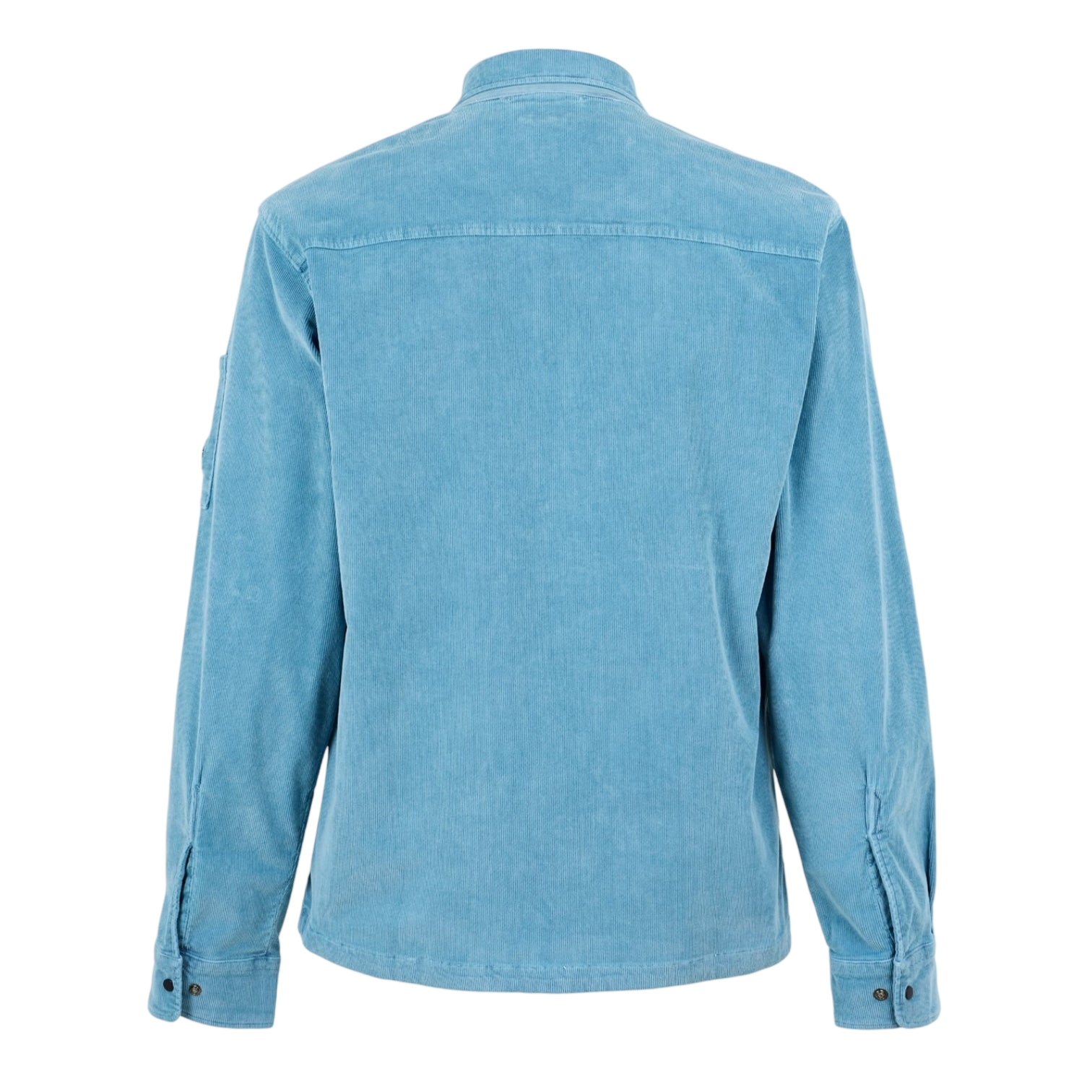 LUXURY HUB CP COMPANY MEN'S CORDUROY LONG SLEEVE ZIP OVERSHIRT