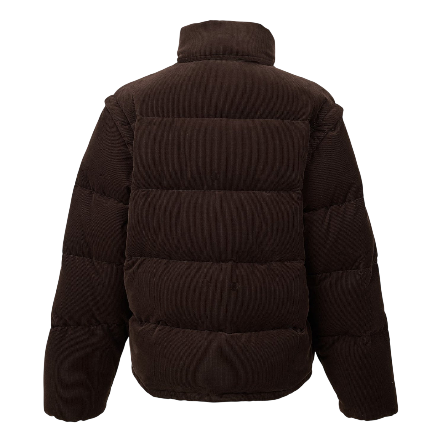LUXURY HUB PRADA MEN'S TEXTURED SOFT-TOUCH SHORT PUFFER JACKET