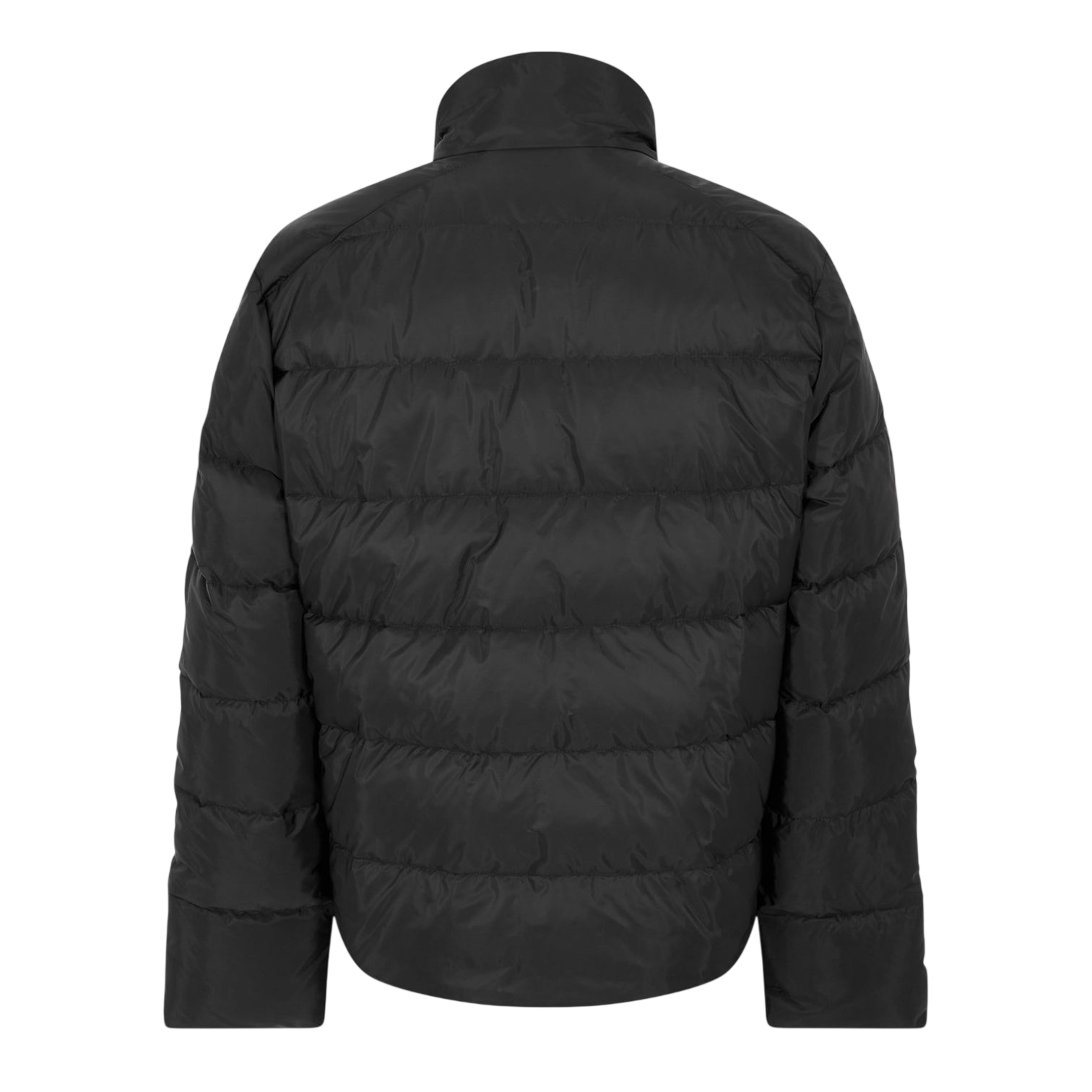 LUXURY HUB PRADA MEN'S RE-NYLON LONG SLEEVE SHORT PUFFER JACKET