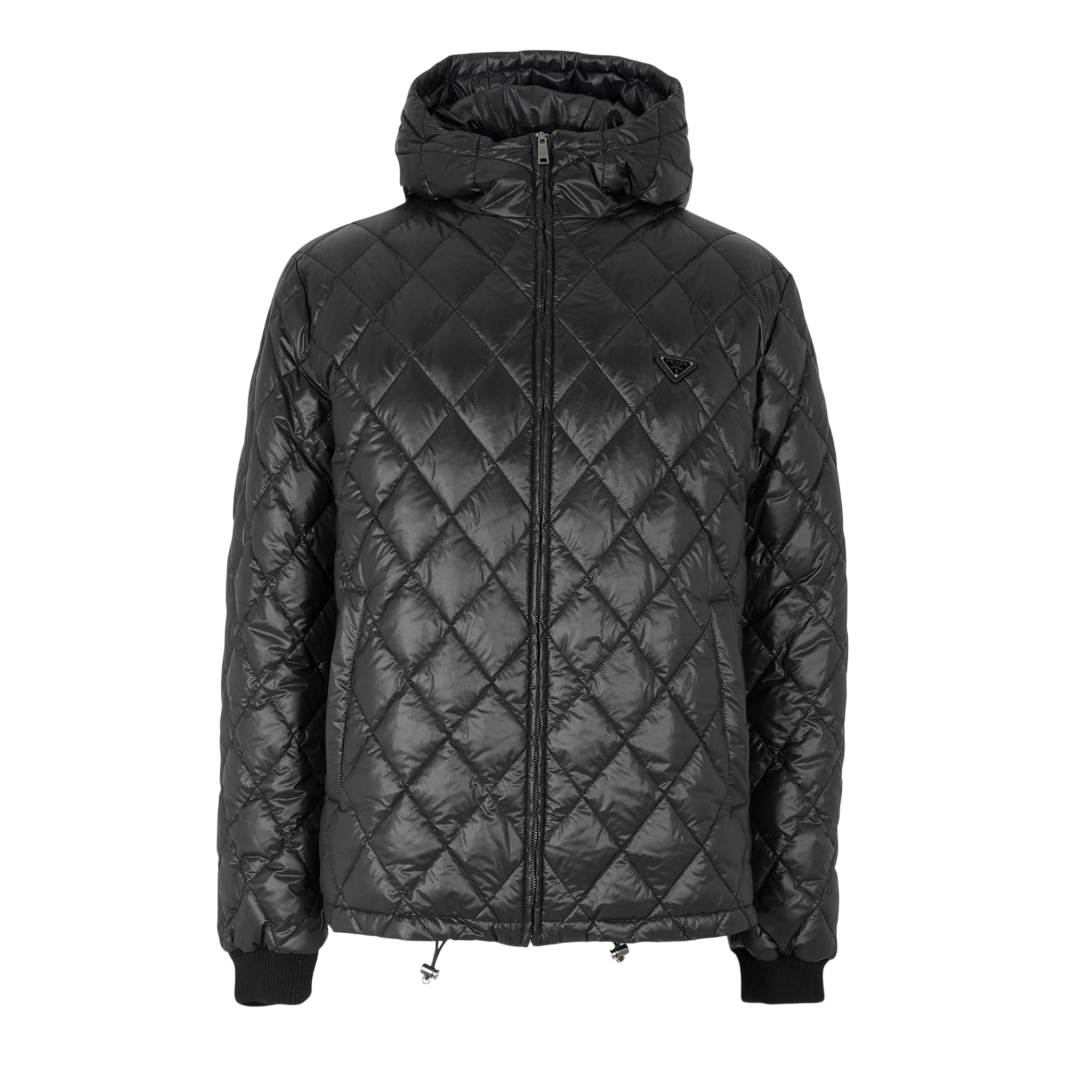 LUXURY HUB PRADA MEN'S QUILTED SHORT PUFFER JACKET