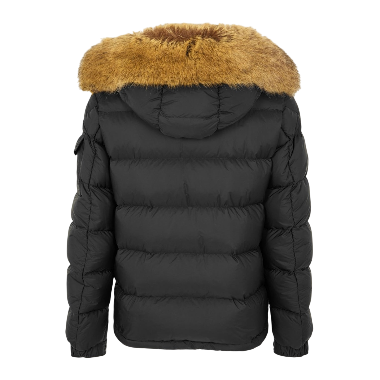 LUXURY HUB MONCLER MEN'S INSULATED WEATHER-PROTECTIVE SHORT PUFFER JACKET