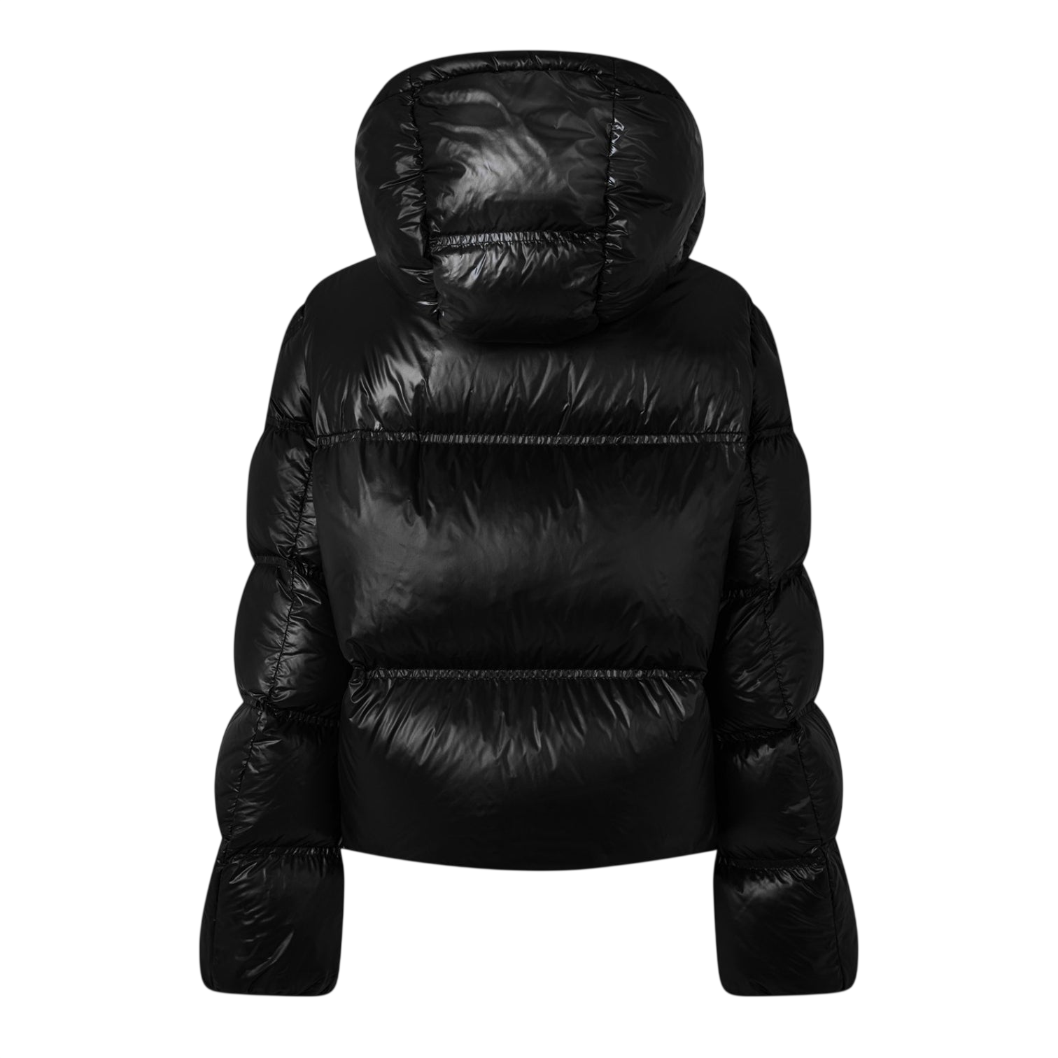 LUXURY HUB MONCLER WOMEN'S EREA SQUARE QUILTED DOWN WATER REPELLENT SHORT PUFFER JACKET