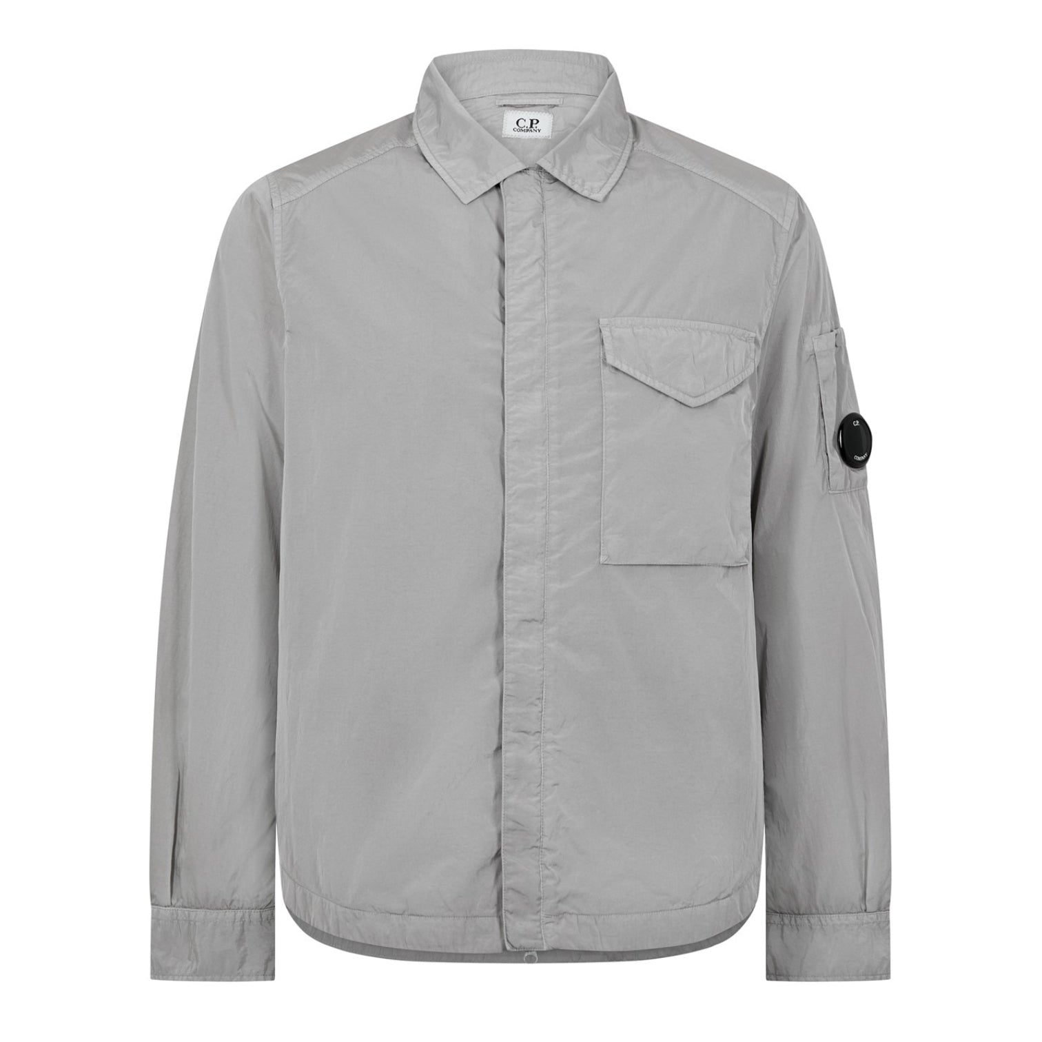 LUXURY HUB CP COMPANY MEN'S CHROME-R LONG SLEEVE OVERSHIRT