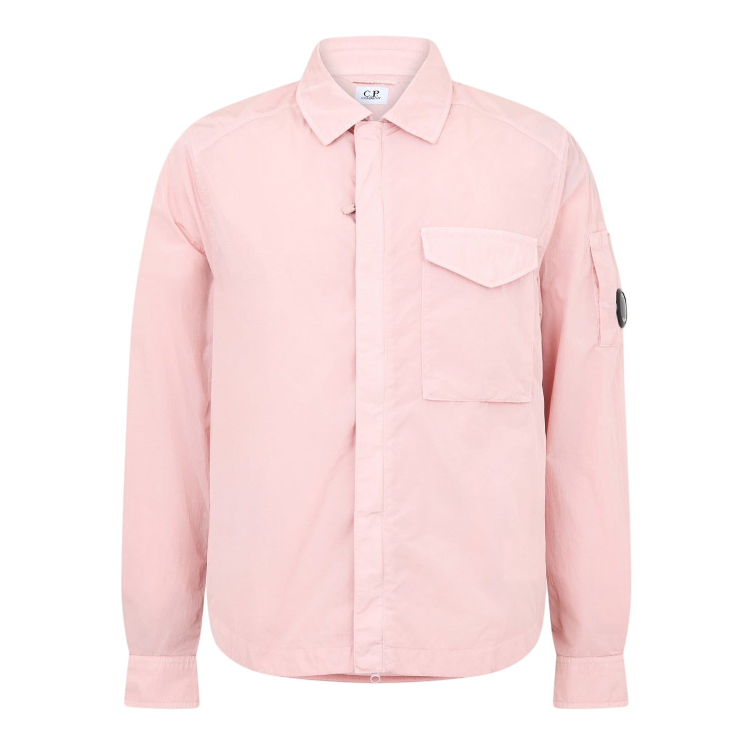 LUXURY HUB CP COMPANY MEN'S CHROME-R LONG SLEEVE OVERSHIRT