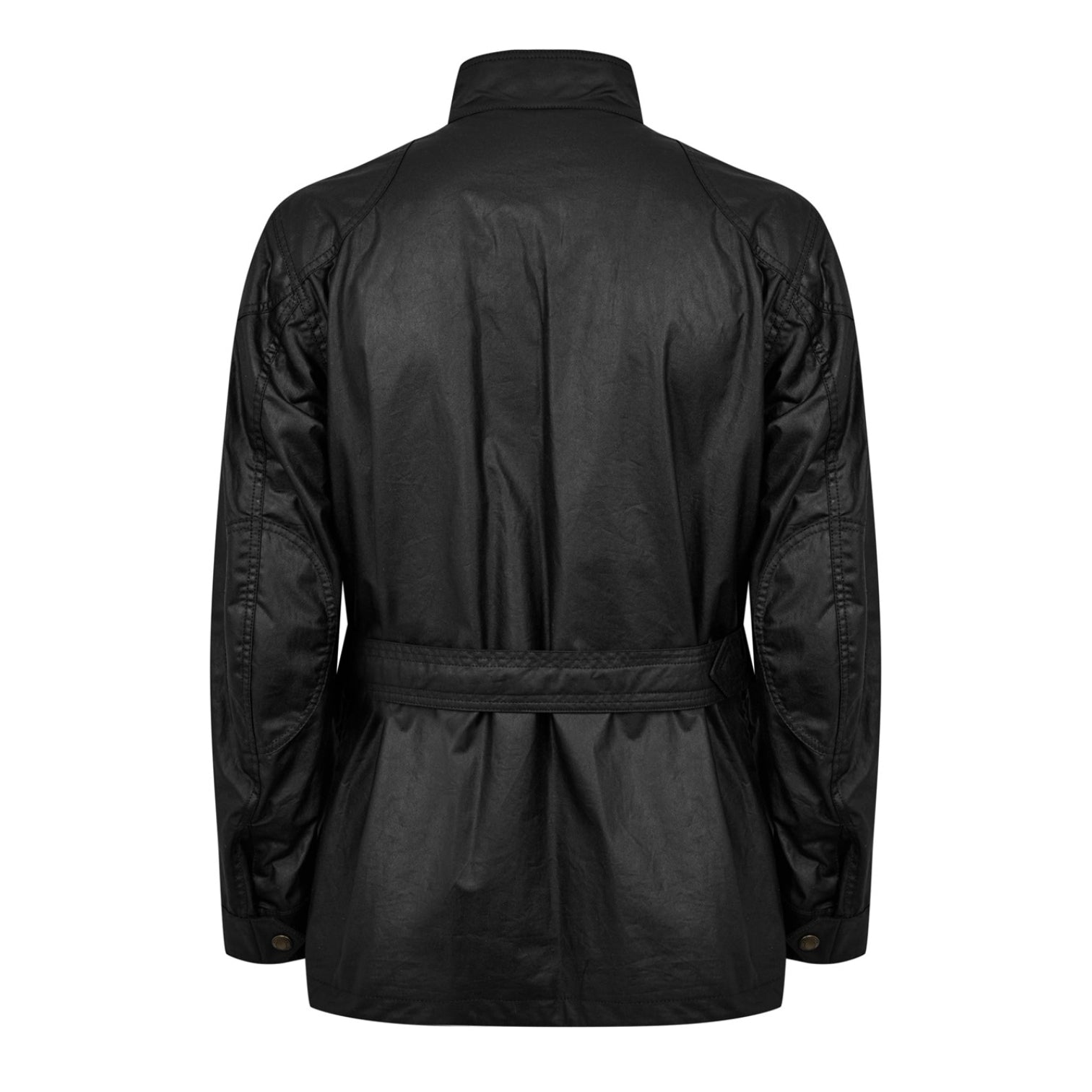 LUXURY HUB BELSTAFF MEN'S TRIALMASTER WATER AND WIND RESISTANT WAXED COTTON LONG SLEEVE WAX JACKET