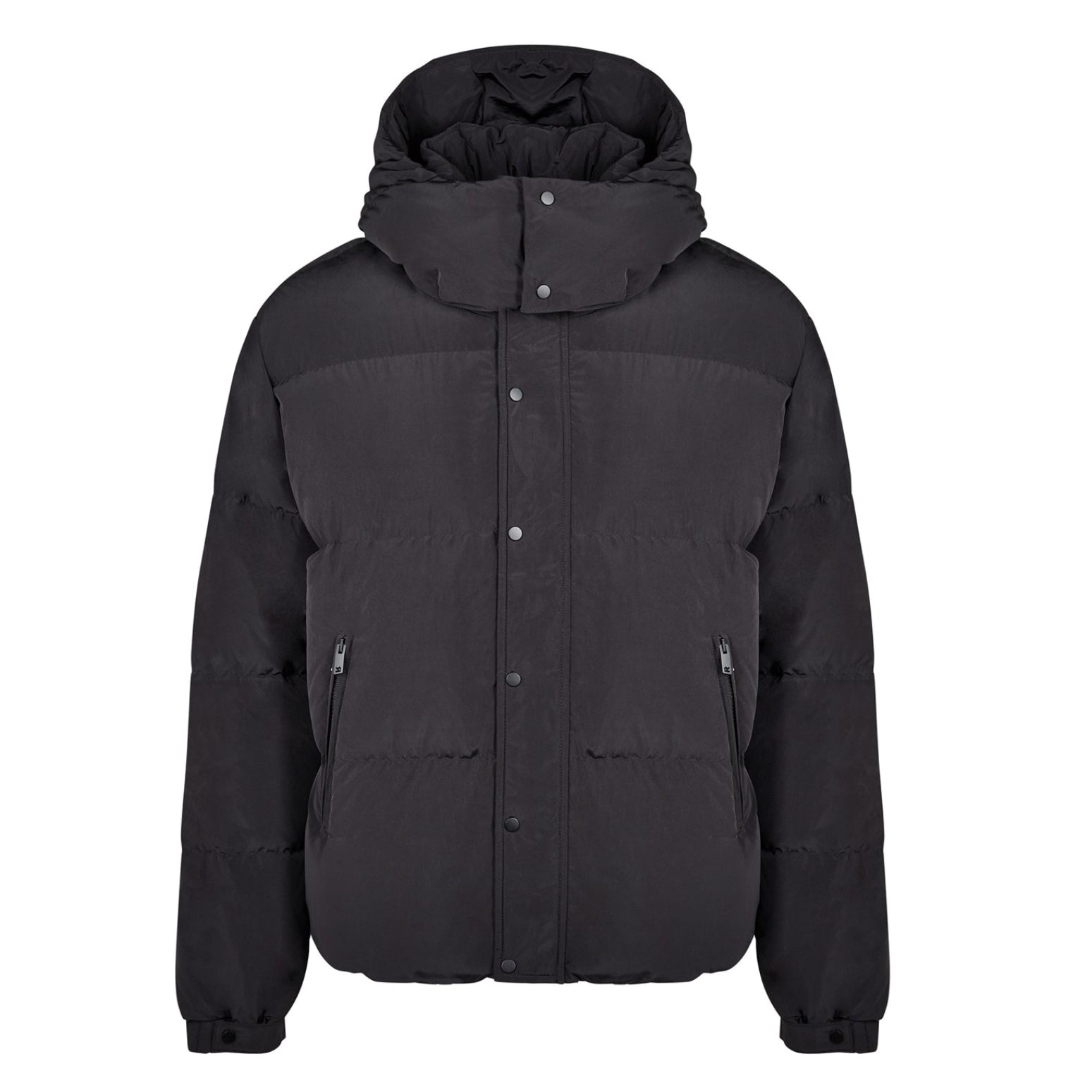 LUXURY HUB REPRESENT INITIAL HOOD PUFFER JACKET