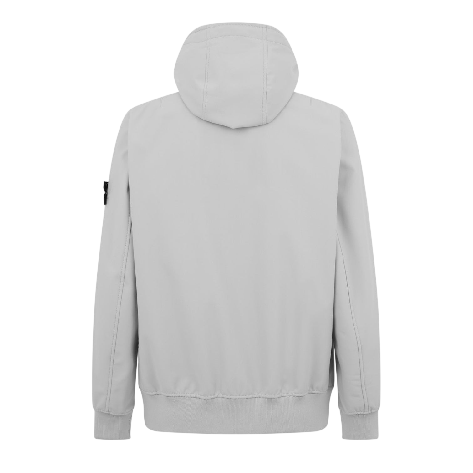 LUXURY HUB STONE ISLAND MEN'S WATER AND WIND RESISTANT HOODED SOFTSHELL JACKET