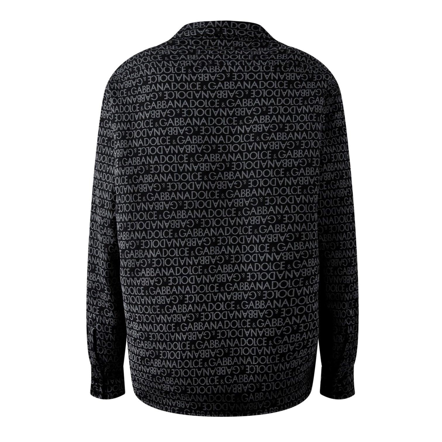 LUXURY HUB DOLCE AND GABBANA PADDED JACQUARD SHIRT