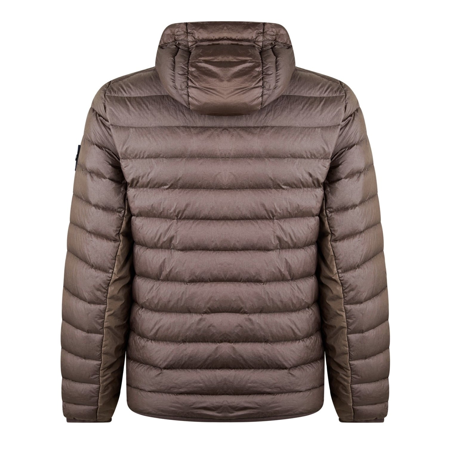 LUXURY HUB STONE ISLAND MEN'S COMPASS BADGE DUCK DOWN WINDPROOF SHORT PUFFER JACKET